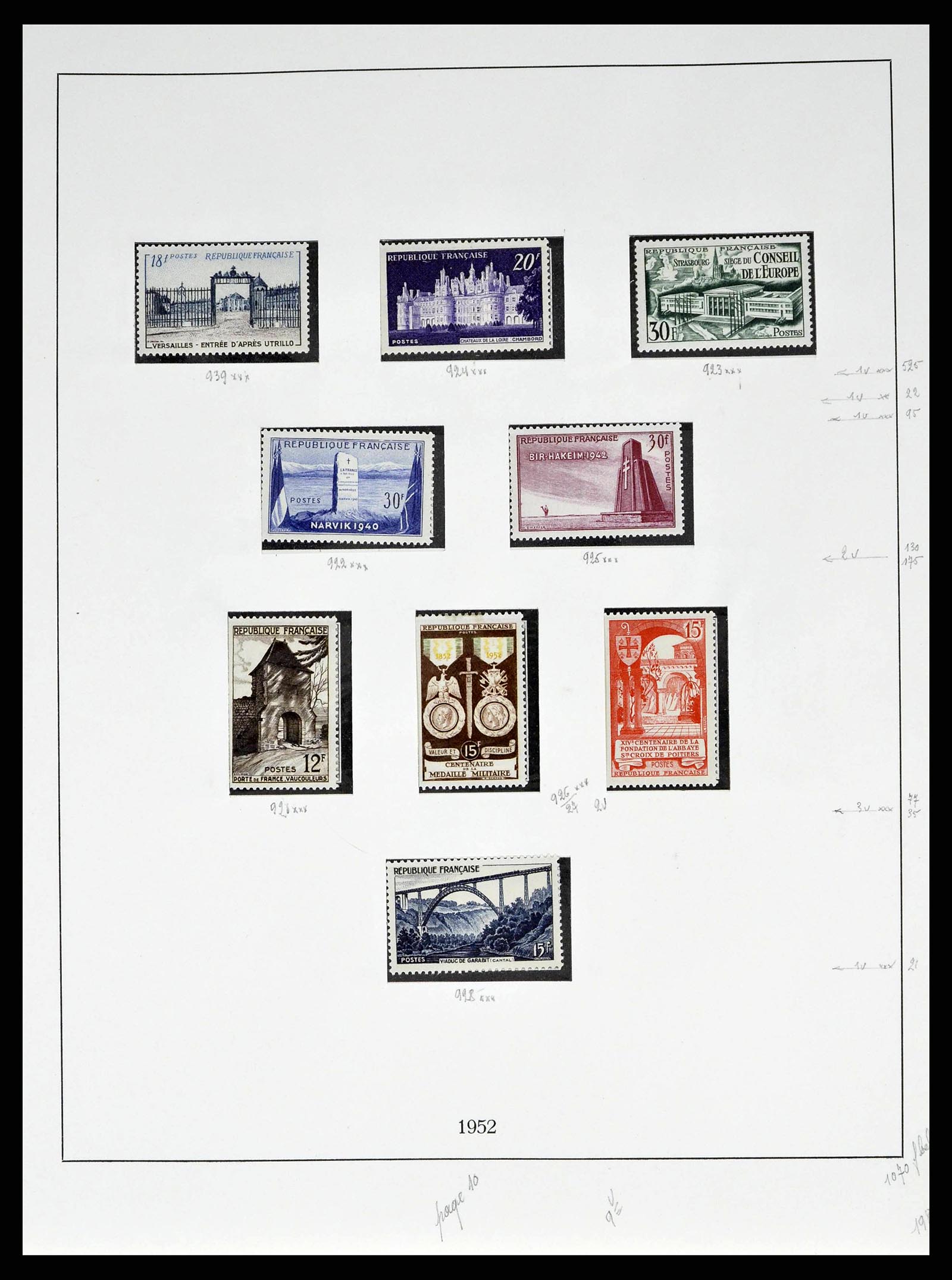 38651 0095 - Stamp collection 38651 France 1849-1978.
