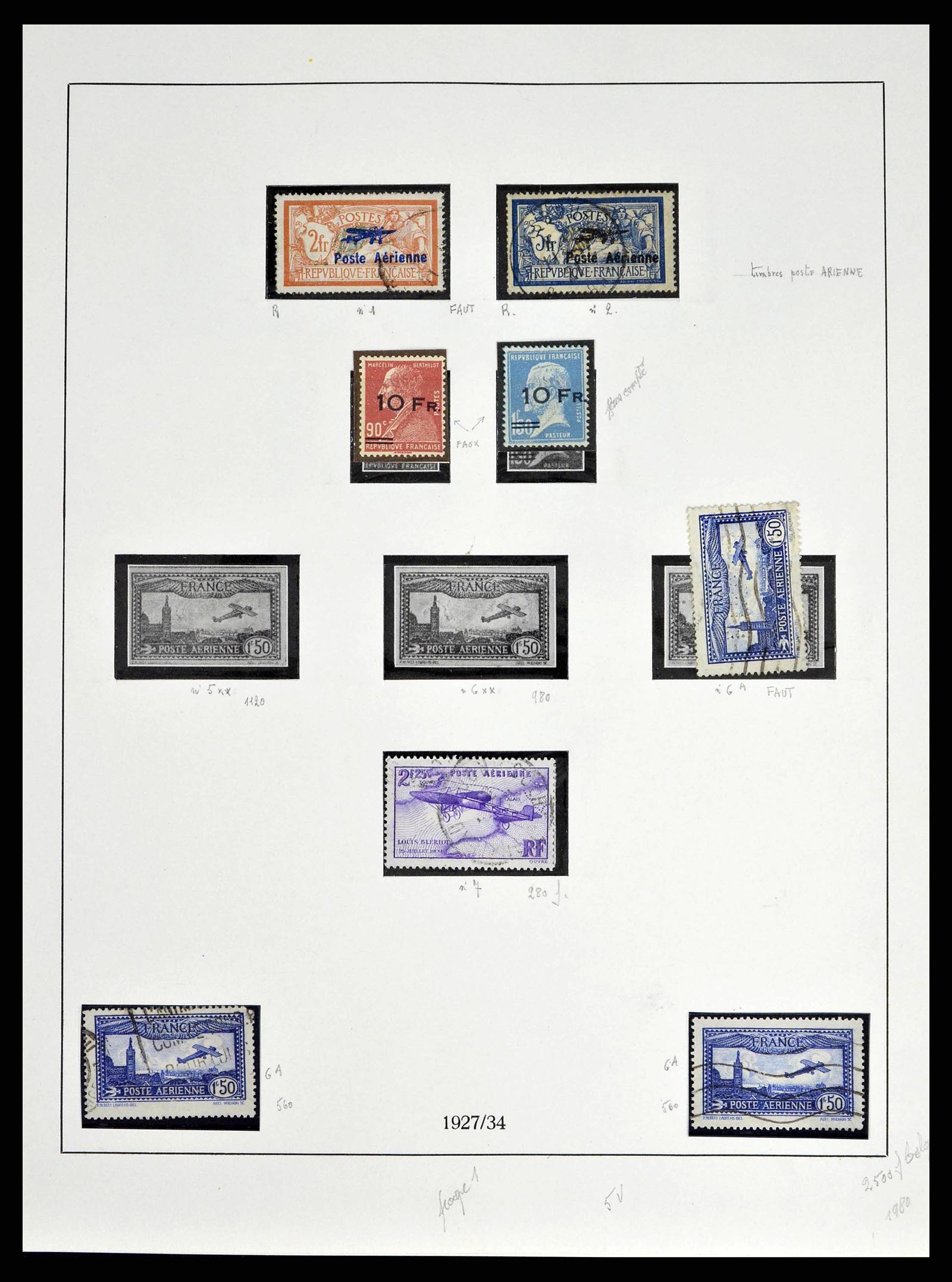 38651 0221 - Stamp collection 38651 France 1849-1978.