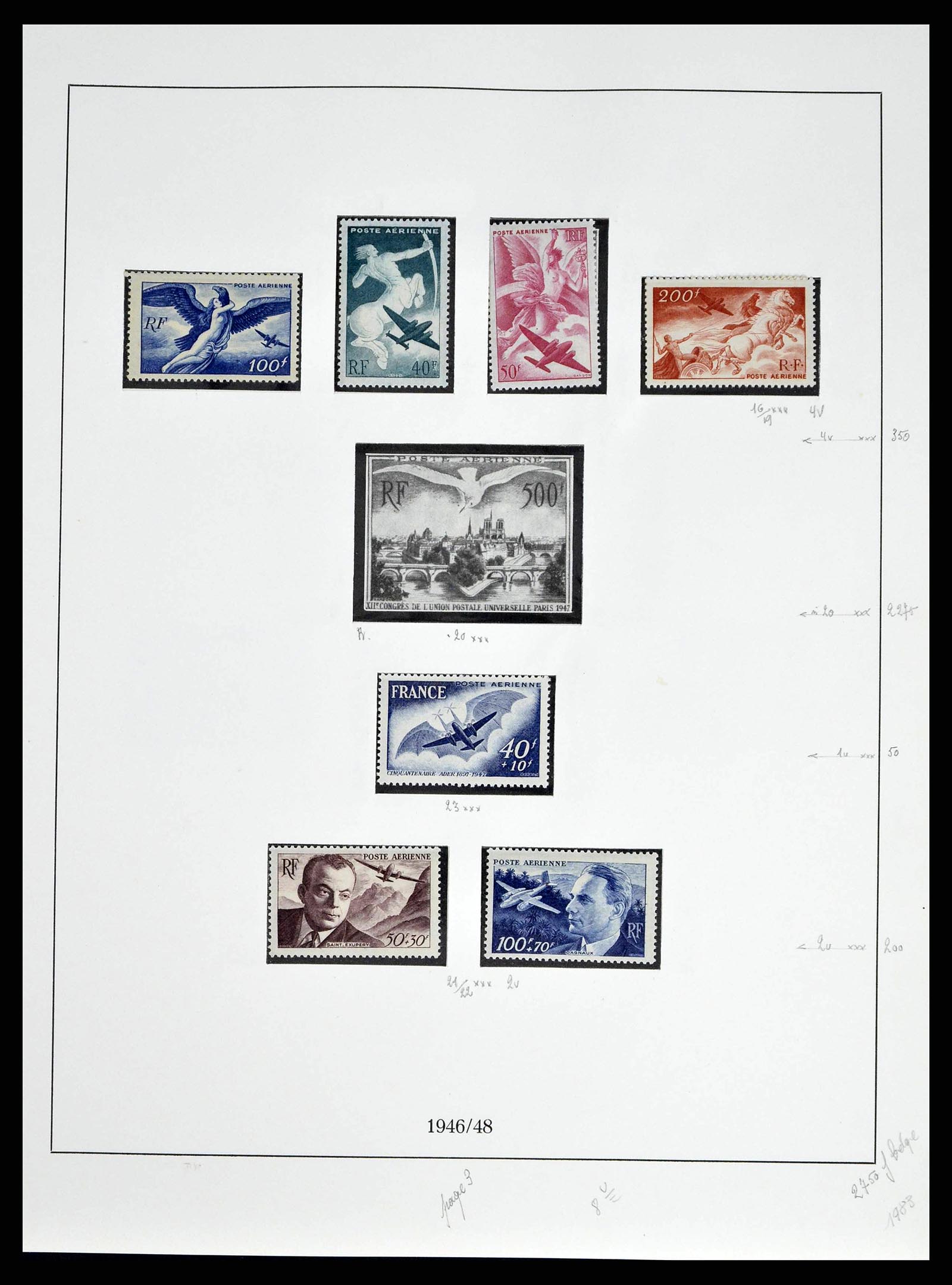 38651 0223 - Stamp collection 38651 France 1849-1978.