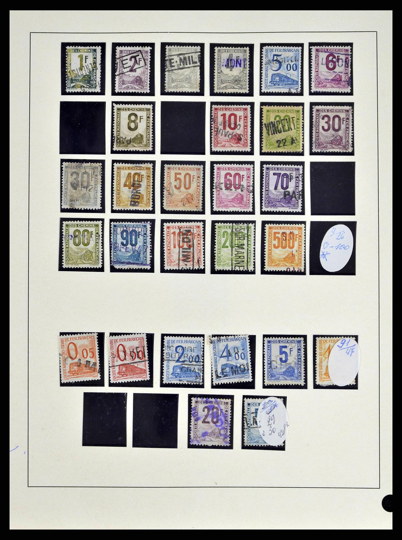 38651 0238 - Stamp collection 38651 France 1849-1978.