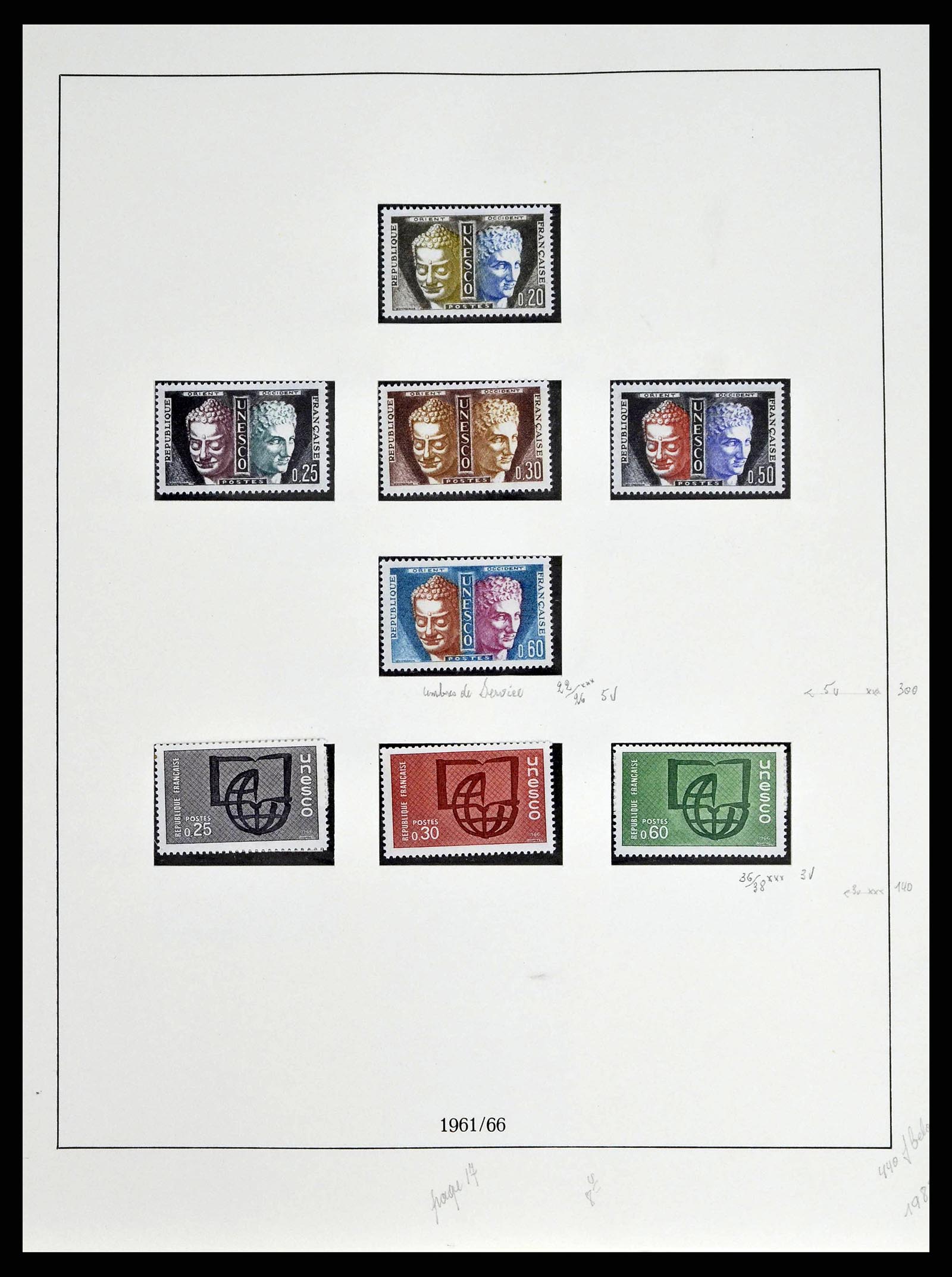 38651 0240 - Stamp collection 38651 France 1849-1978.