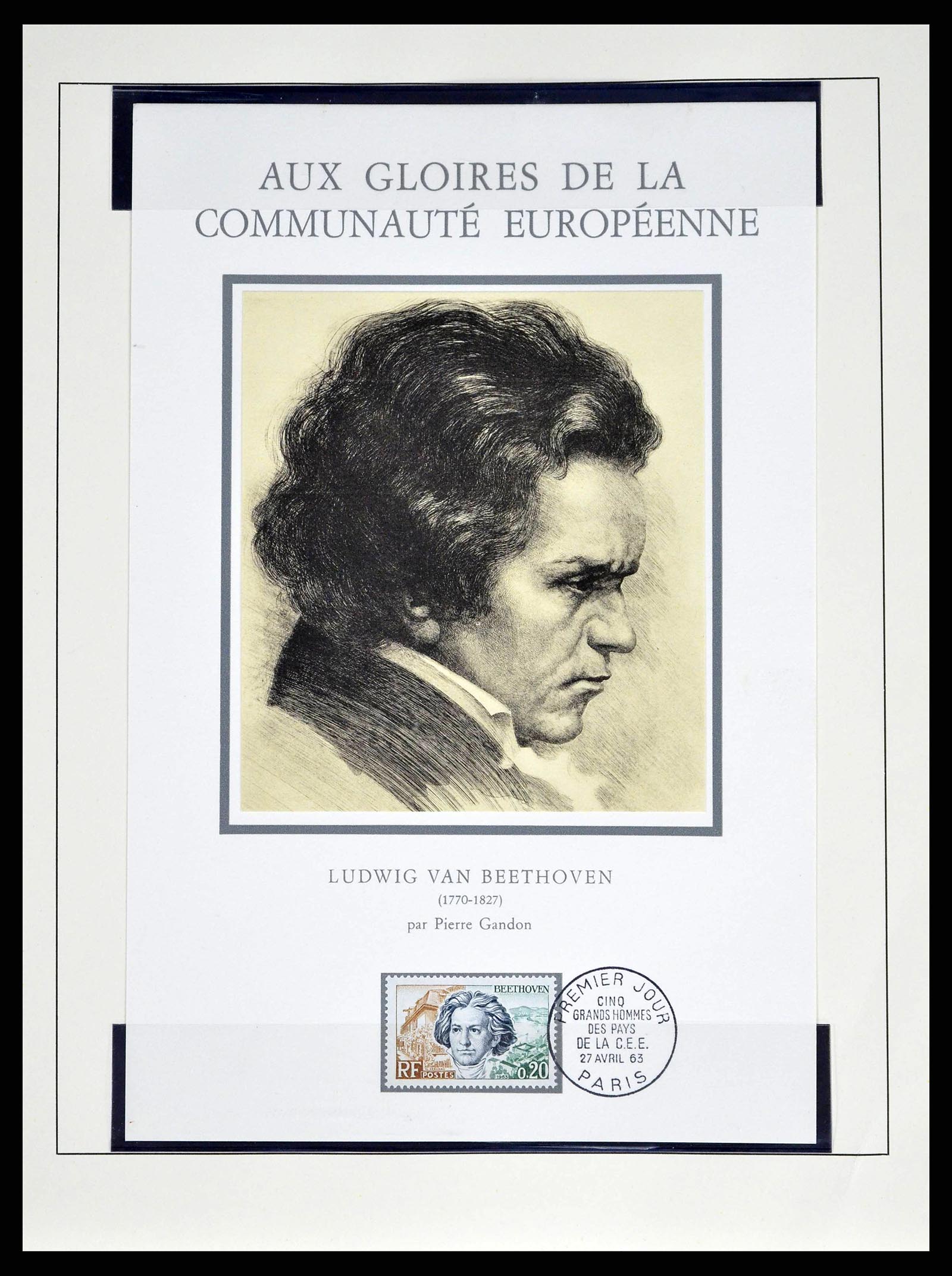 38651 0242 - Postzegelverzameling 38651 Frankrijk 1849-1978.