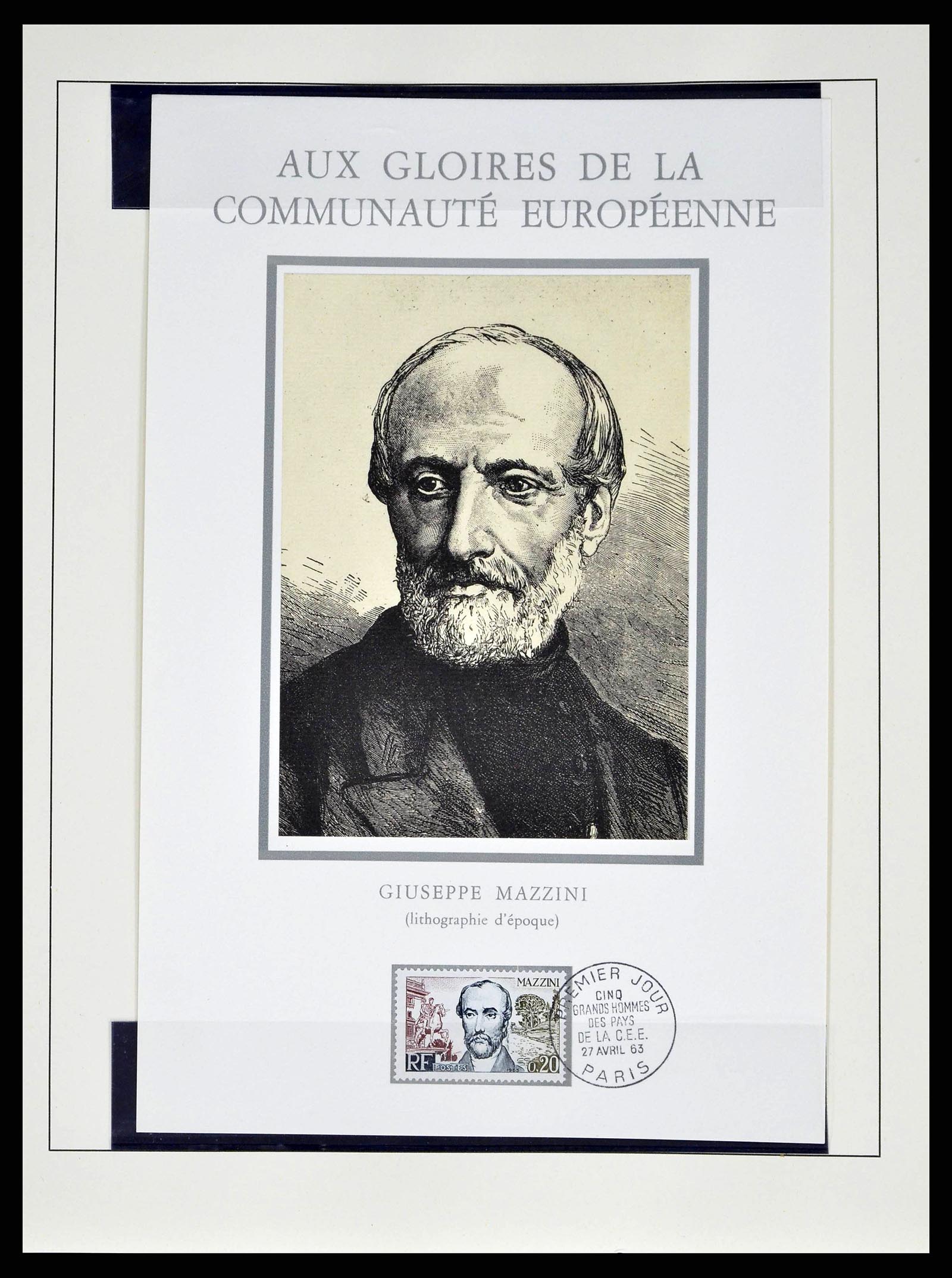 38651 0244 - Postzegelverzameling 38651 Frankrijk 1849-1978.