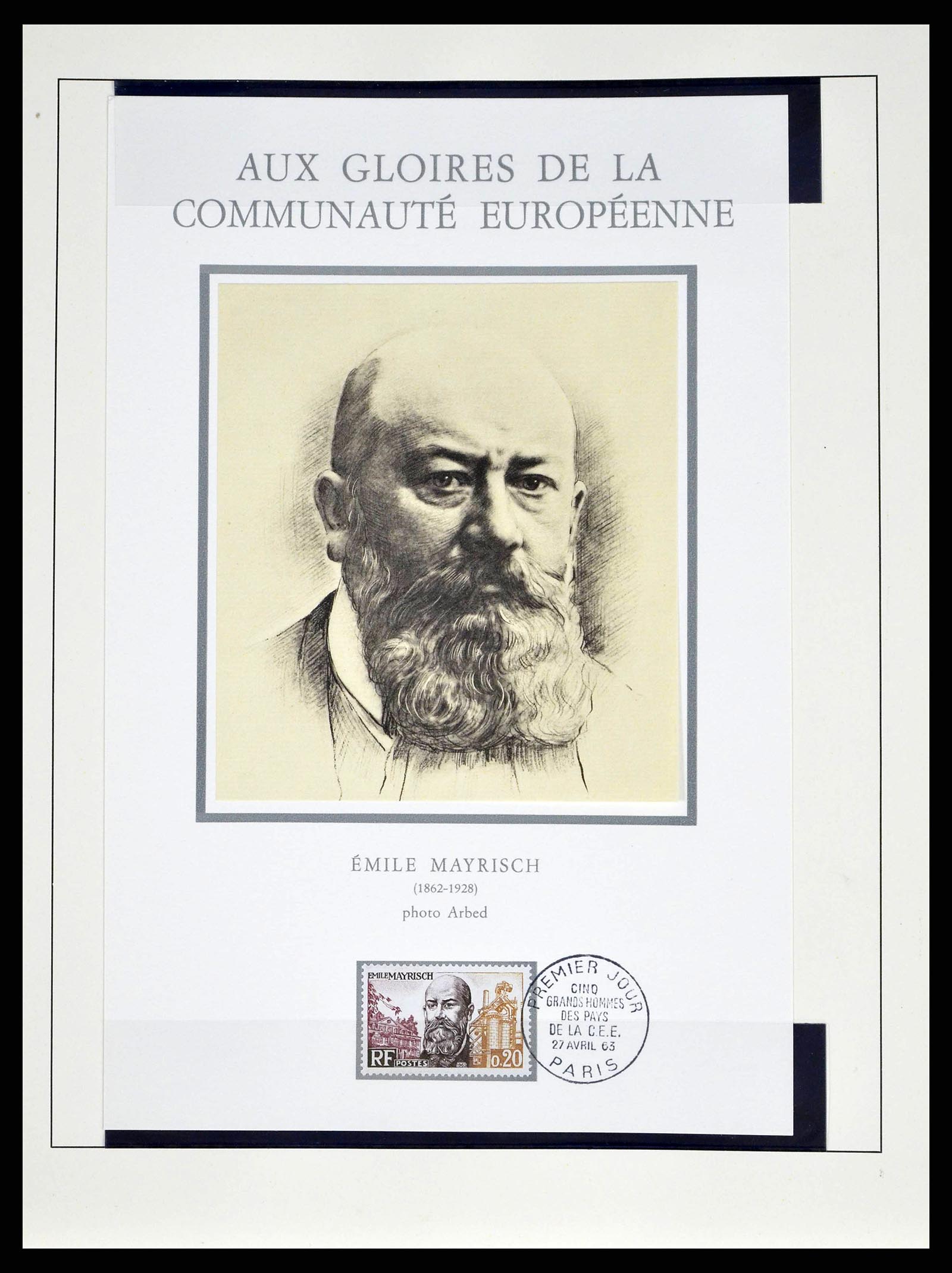 38651 0245 - Postzegelverzameling 38651 Frankrijk 1849-1978.