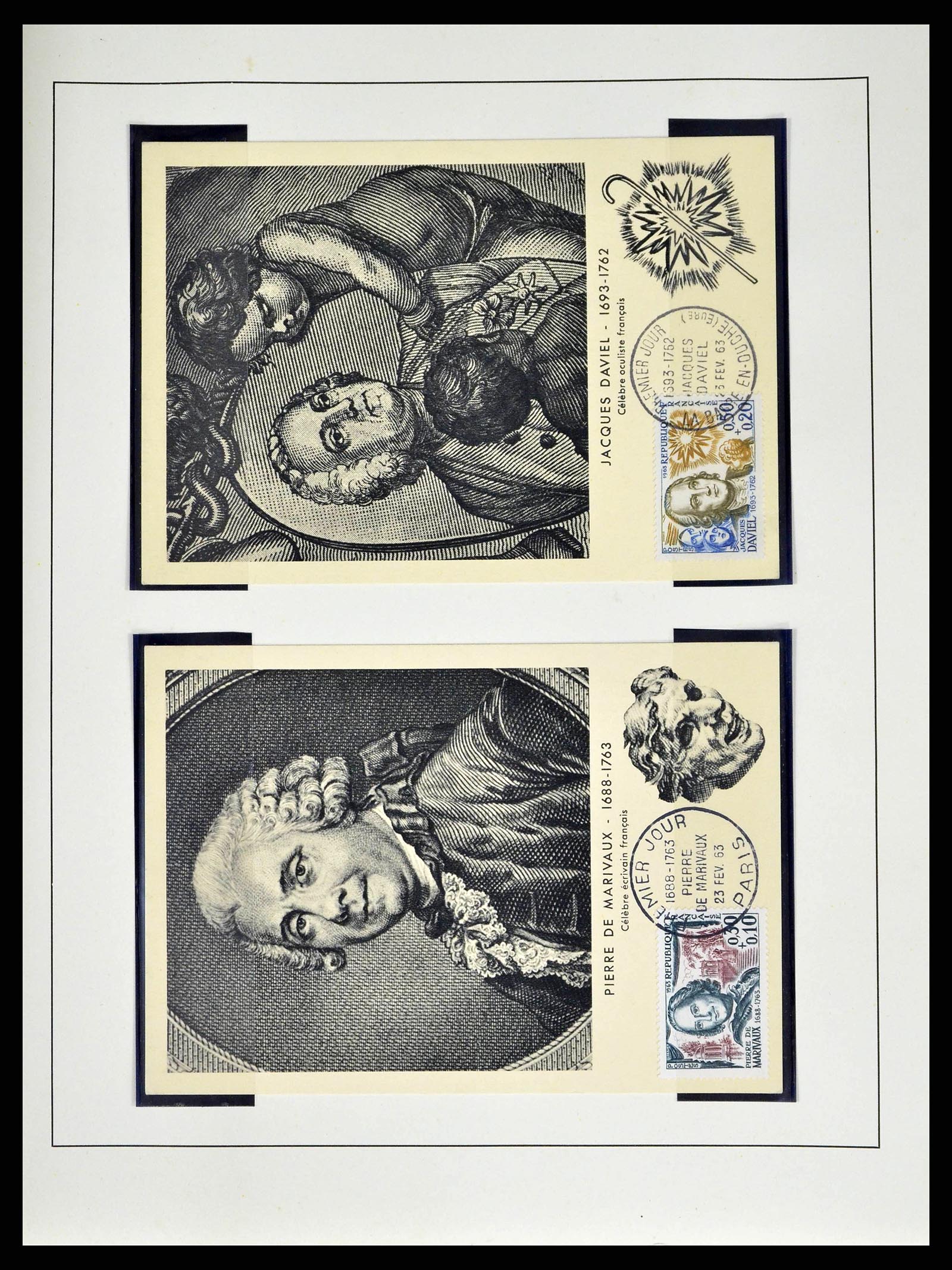38651 0249 - Postzegelverzameling 38651 Frankrijk 1849-1978.