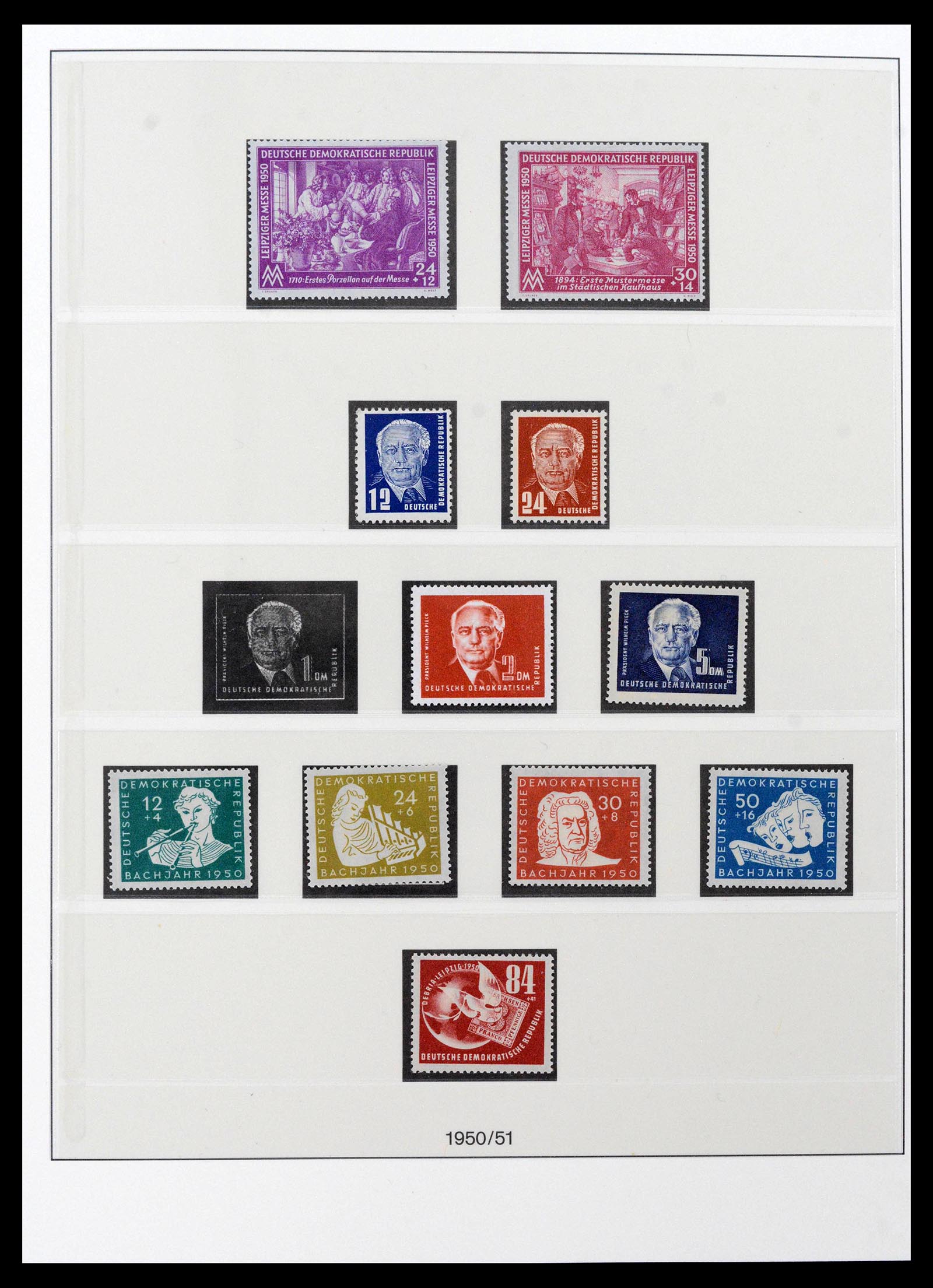 38652 0002 - Stamp collection 38652 GDR 1949-1990.
