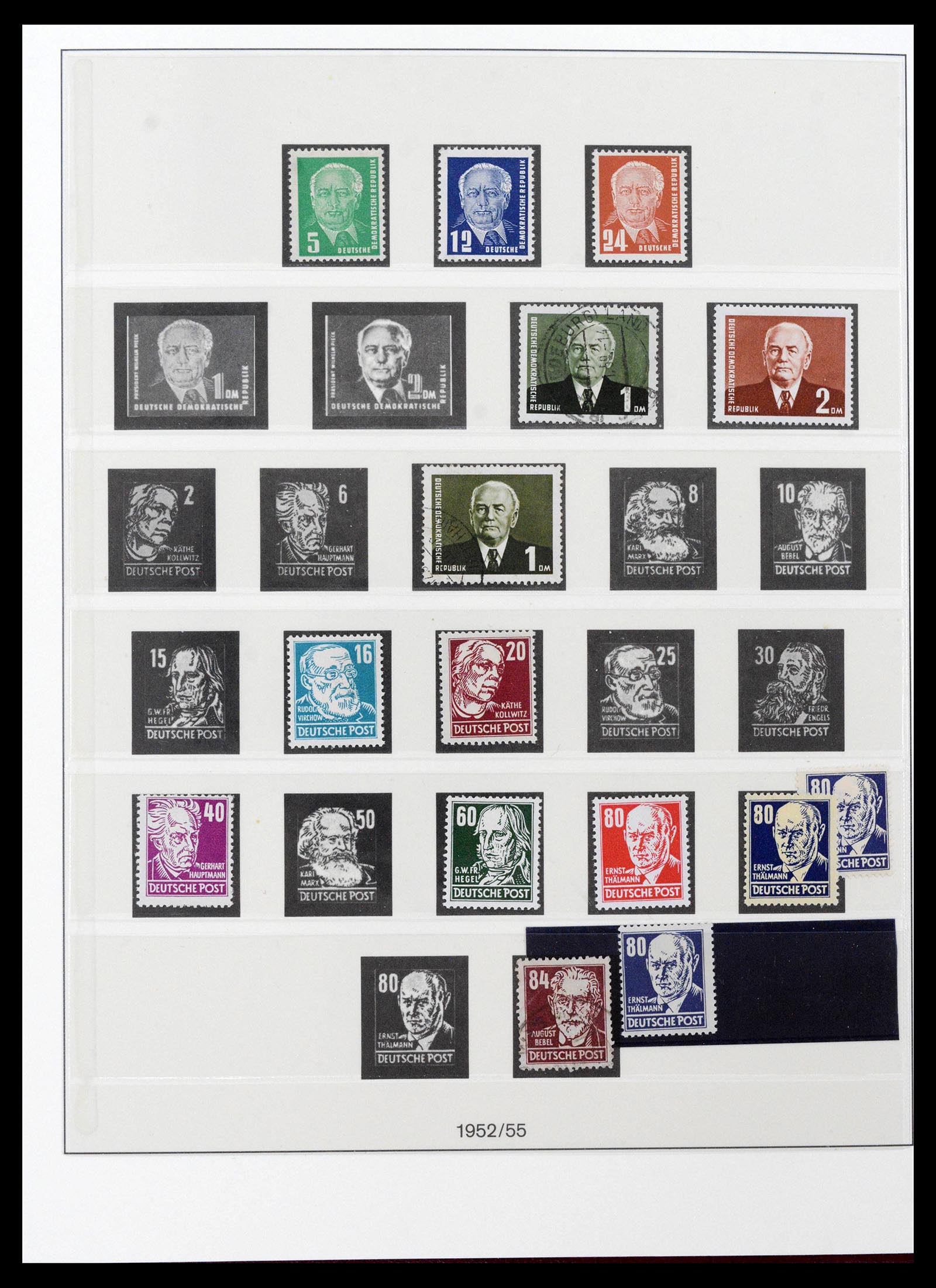 38652 0008 - Postzegelverzameling 38652 DDR 1949-1990.