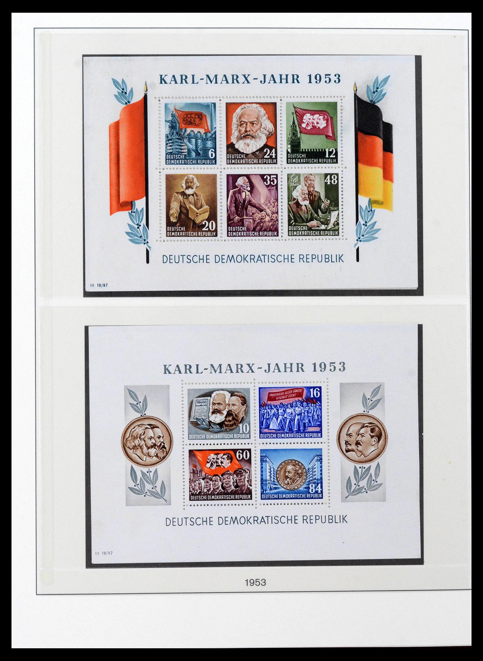 38652 0012 - Postzegelverzameling 38652 DDR 1949-1990.