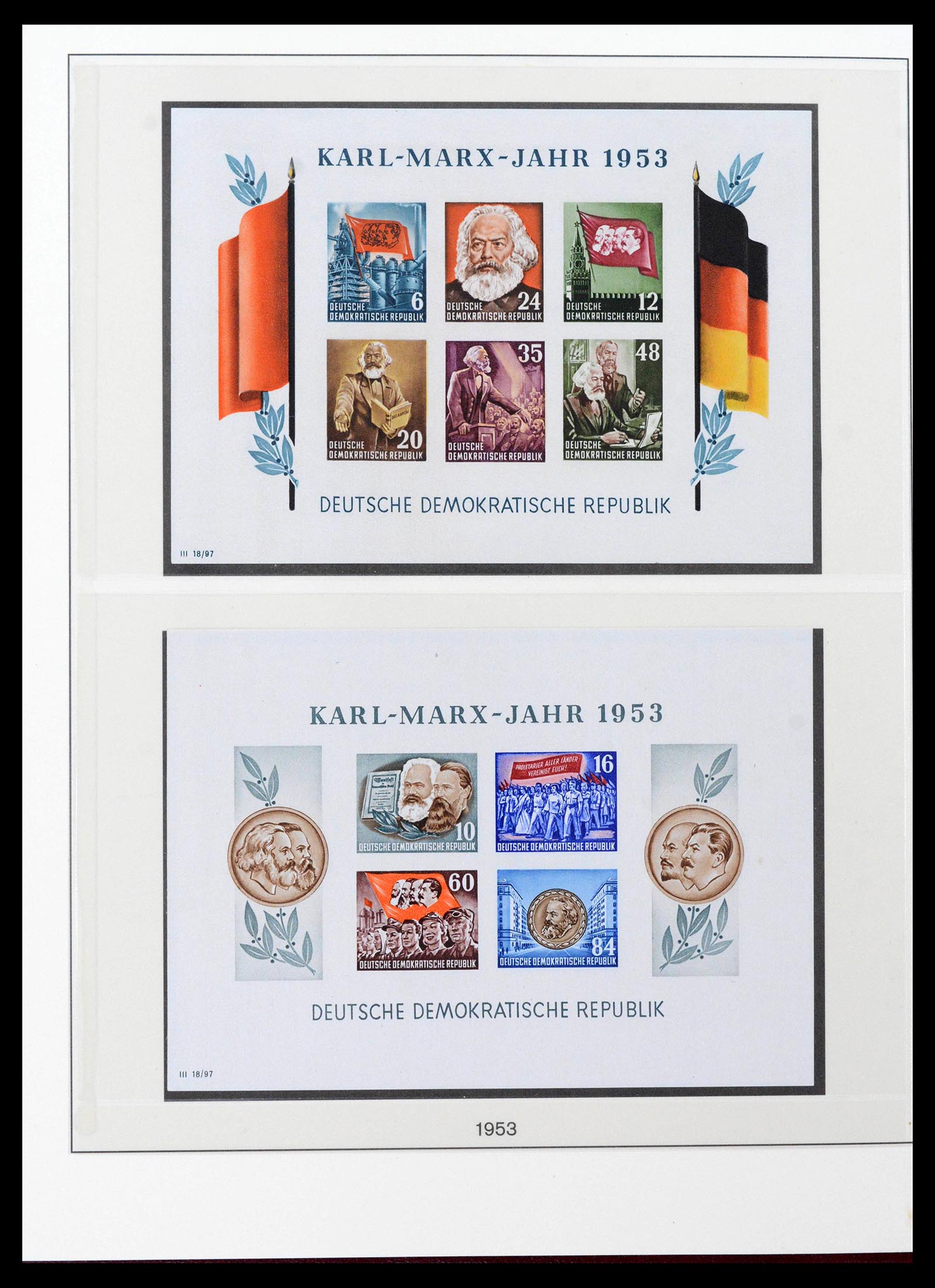 38652 0013 - Stamp collection 38652 GDR 1949-1990.