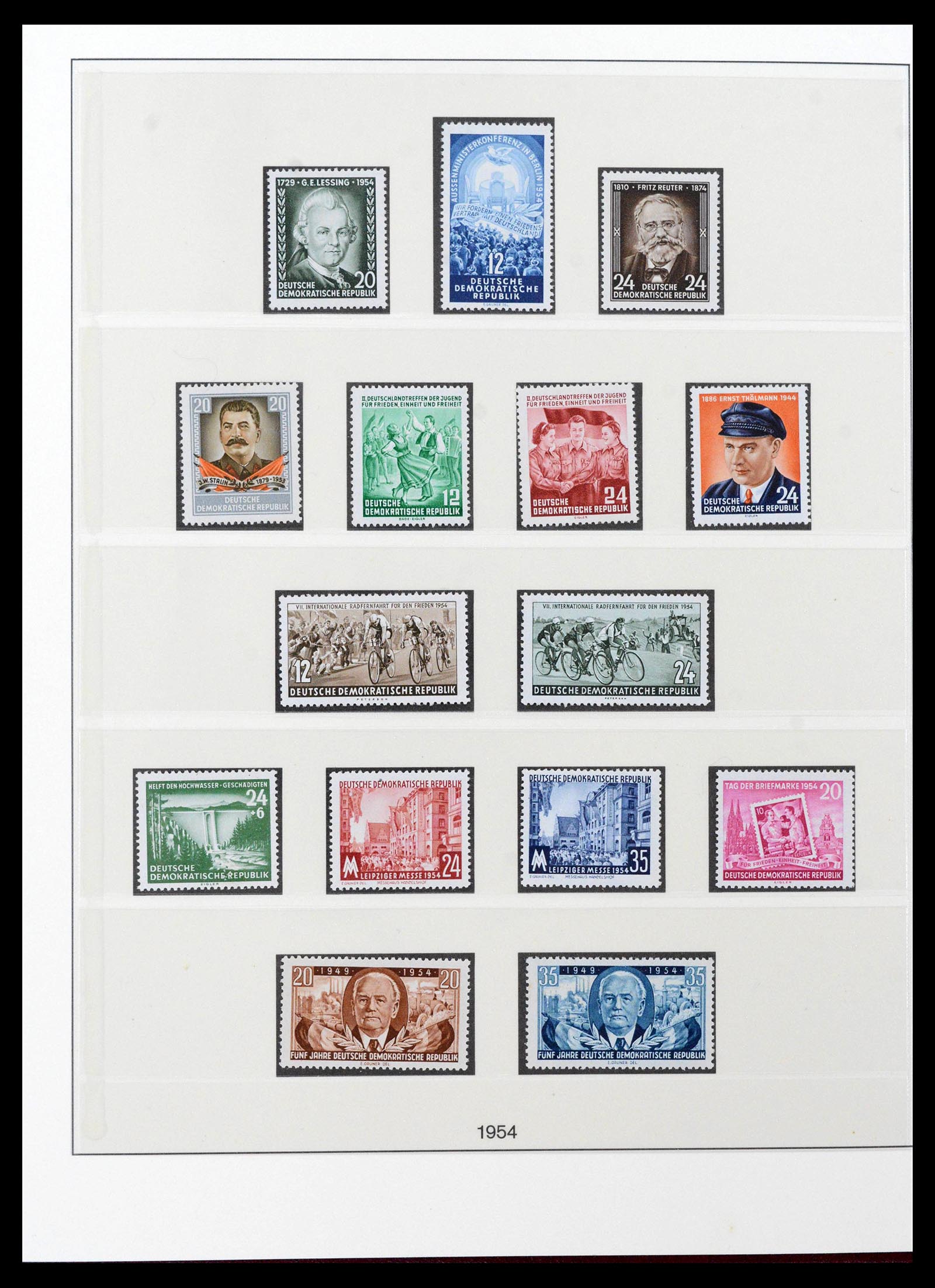 38652 0015 - Postzegelverzameling 38652 DDR 1949-1990.