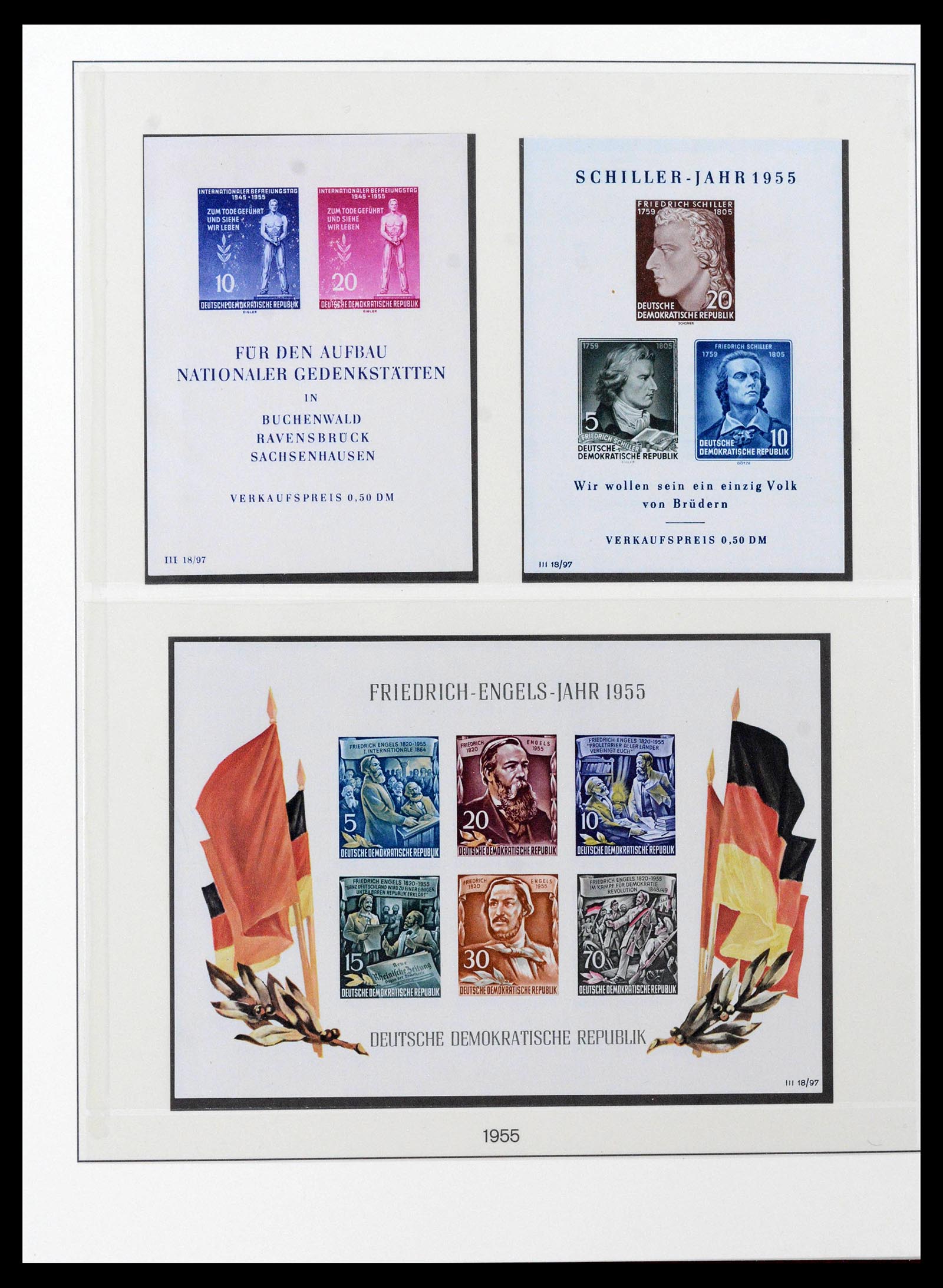 38652 0018 - Postzegelverzameling 38652 DDR 1949-1990.