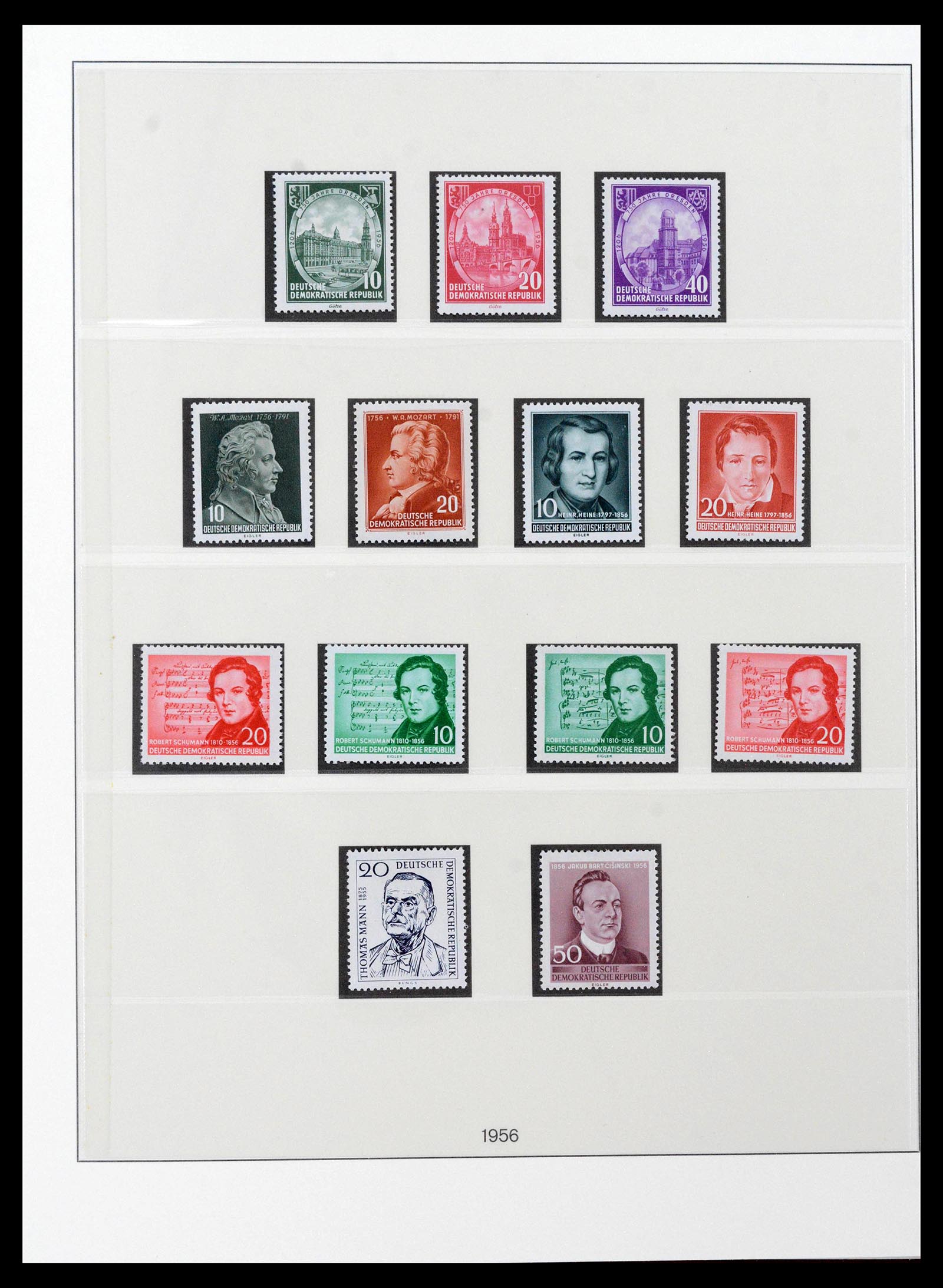38652 0022 - Postzegelverzameling 38652 DDR 1949-1990.
