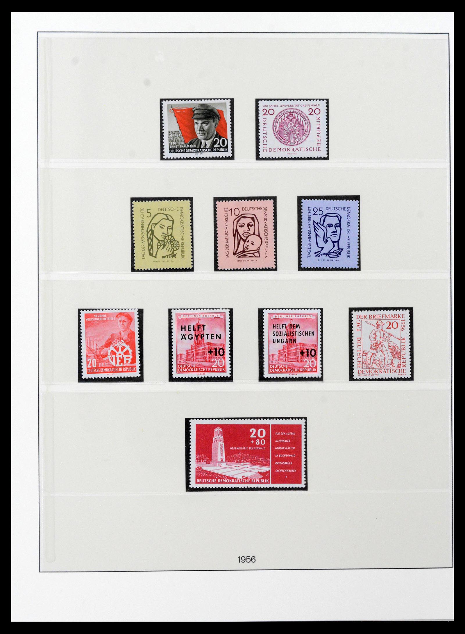 38652 0025 - Postzegelverzameling 38652 DDR 1949-1990.