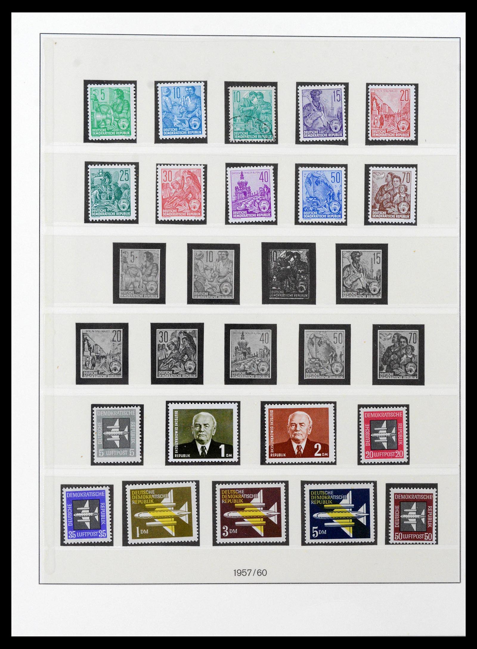 38652 0030 - Postzegelverzameling 38652 DDR 1949-1990.