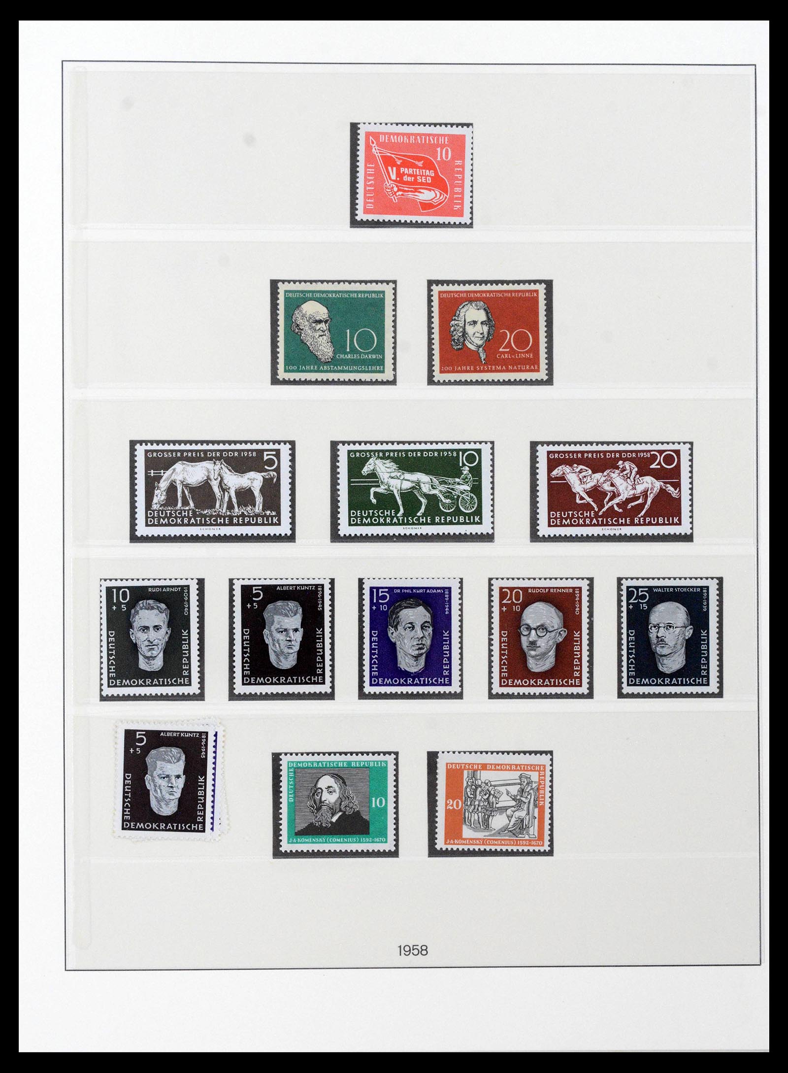 38652 0032 - Postzegelverzameling 38652 DDR 1949-1990.