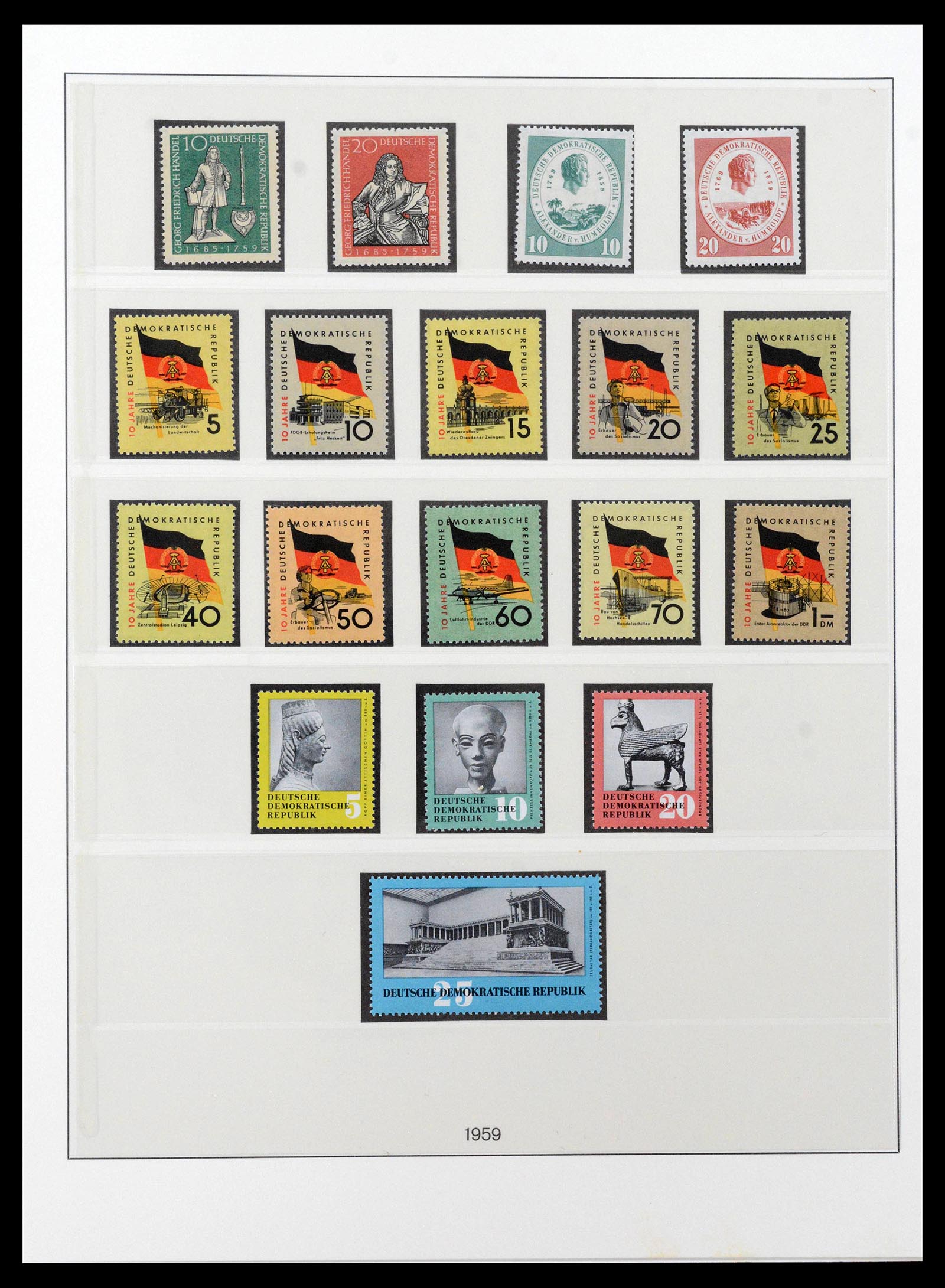 38652 0037 - Stamp collection 38652 GDR 1949-1990.