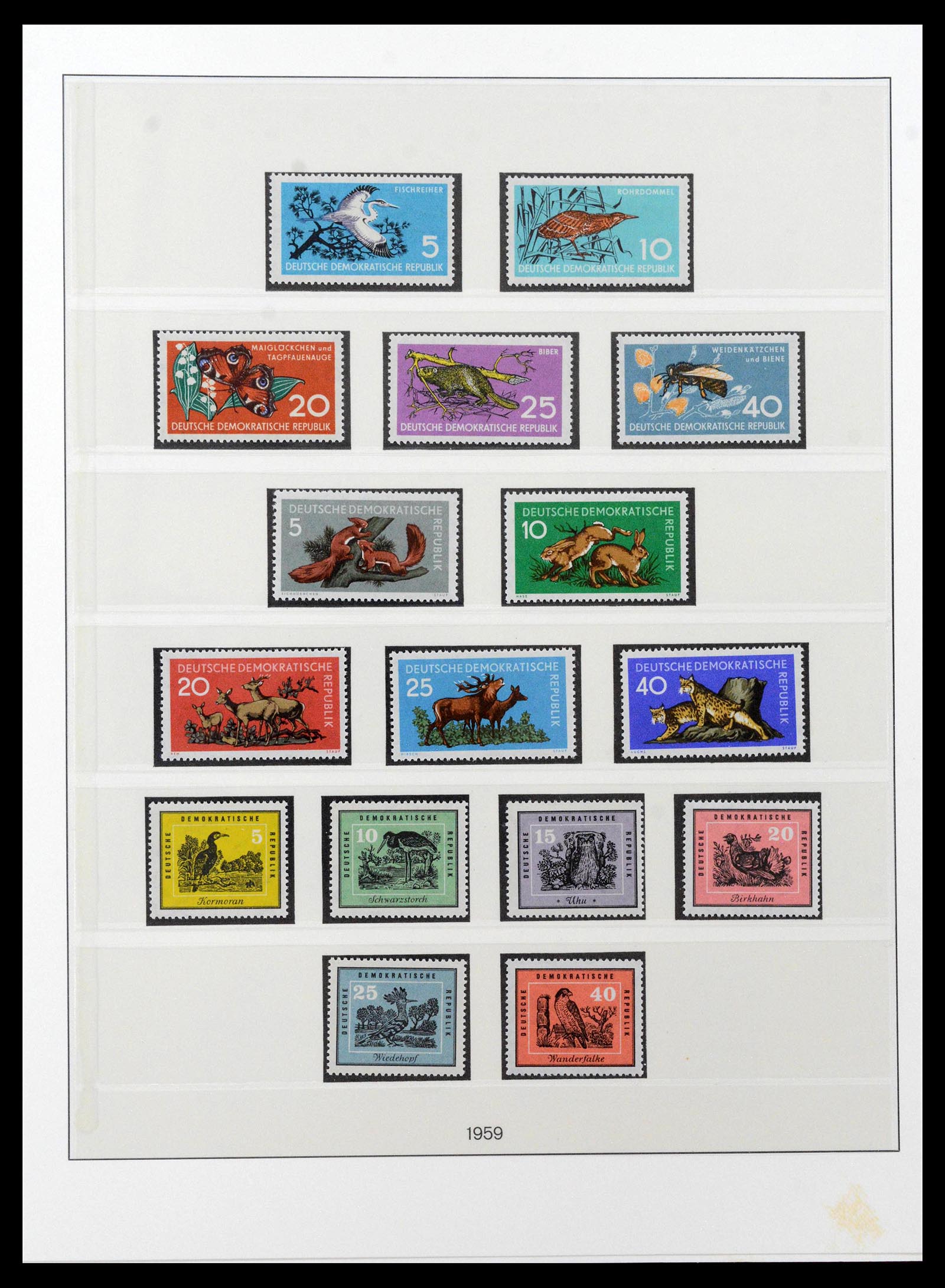 38652 0038 - Postzegelverzameling 38652 DDR 1949-1990.