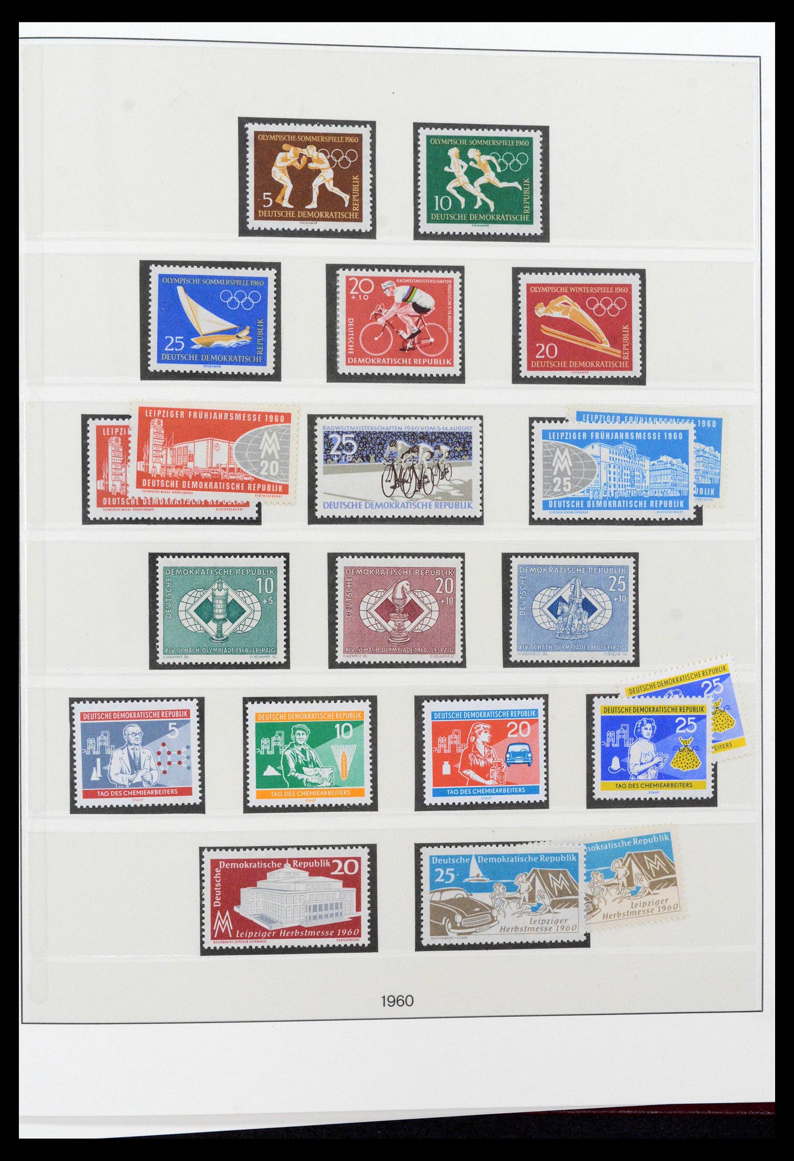 38652 0040 - Postzegelverzameling 38652 DDR 1949-1990.