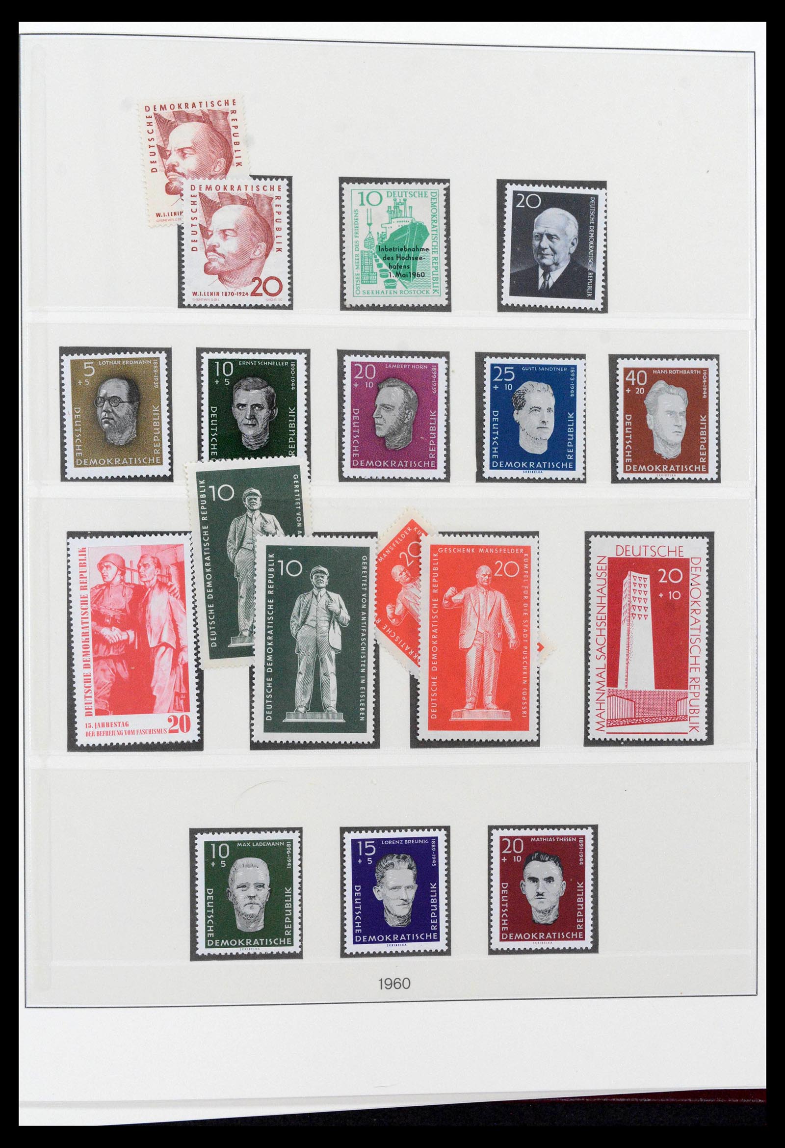 38652 0041 - Postzegelverzameling 38652 DDR 1949-1990.