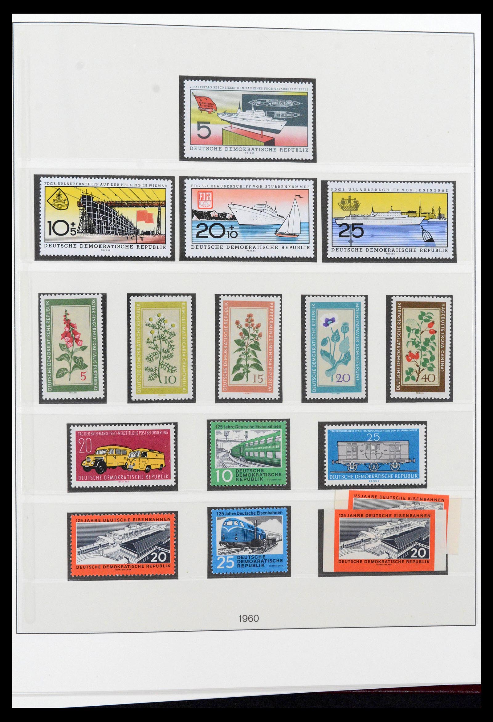 38652 0042 - Postzegelverzameling 38652 DDR 1949-1990.