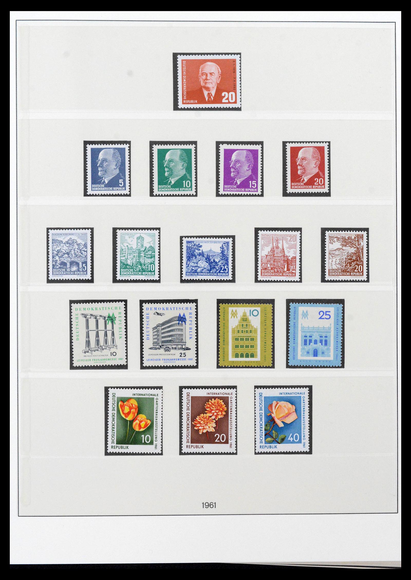 38652 0045 - Stamp collection 38652 GDR 1949-1990.