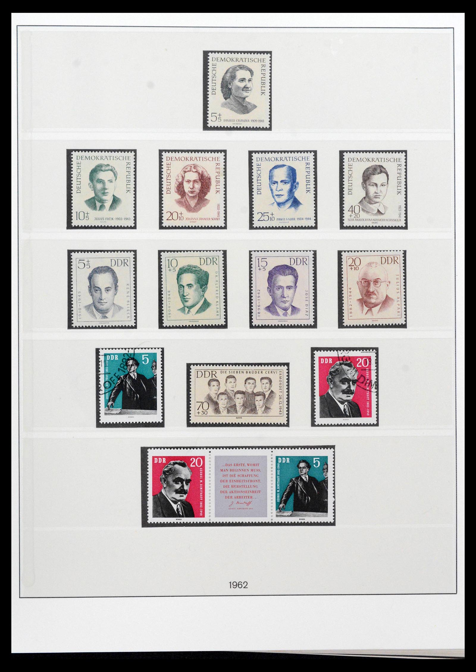 38652 0051 - Postzegelverzameling 38652 DDR 1949-1990.