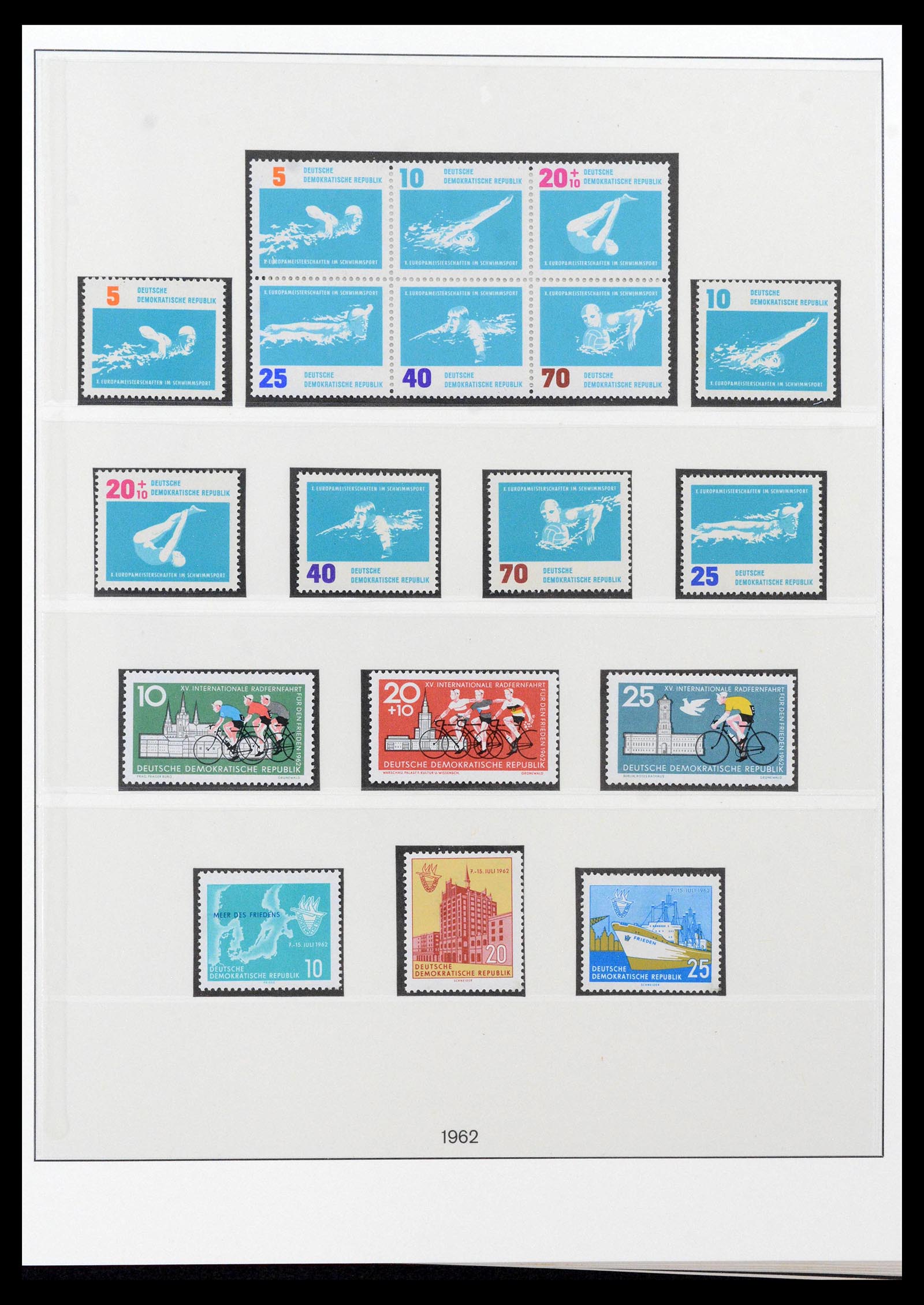38652 0052 - Postzegelverzameling 38652 DDR 1949-1990.