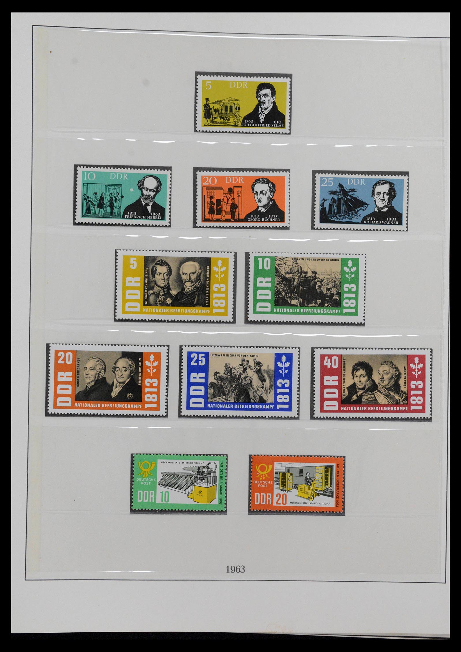 38652 0059 - Postzegelverzameling 38652 DDR 1949-1990.