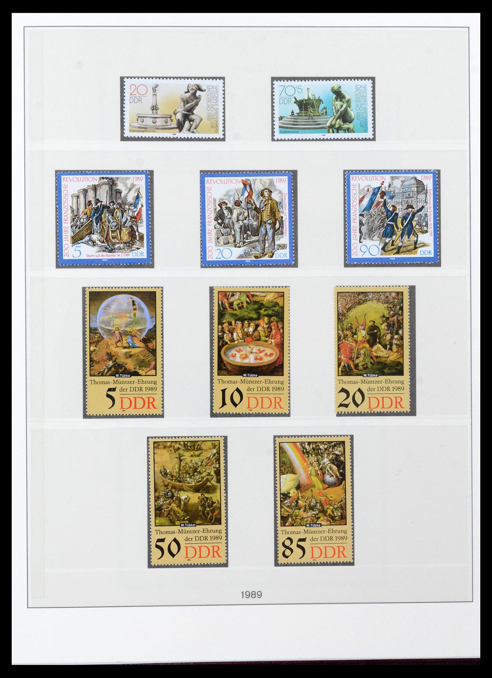 38652 0321 - Stamp collection 38652 GDR 1949-1990.