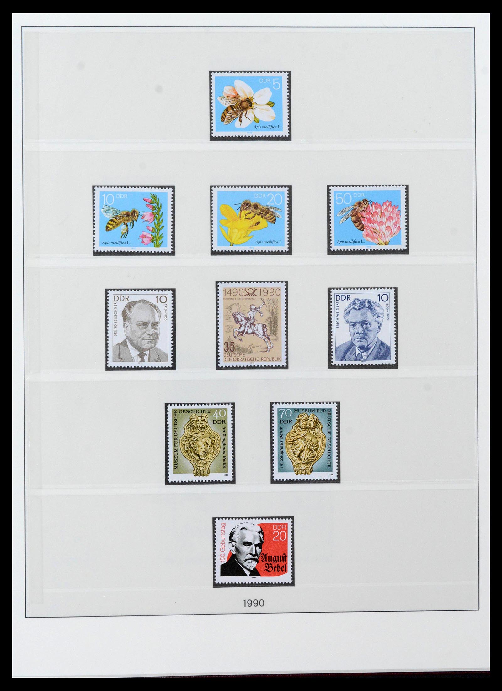 38652 0325 - Postzegelverzameling 38652 DDR 1949-1990.