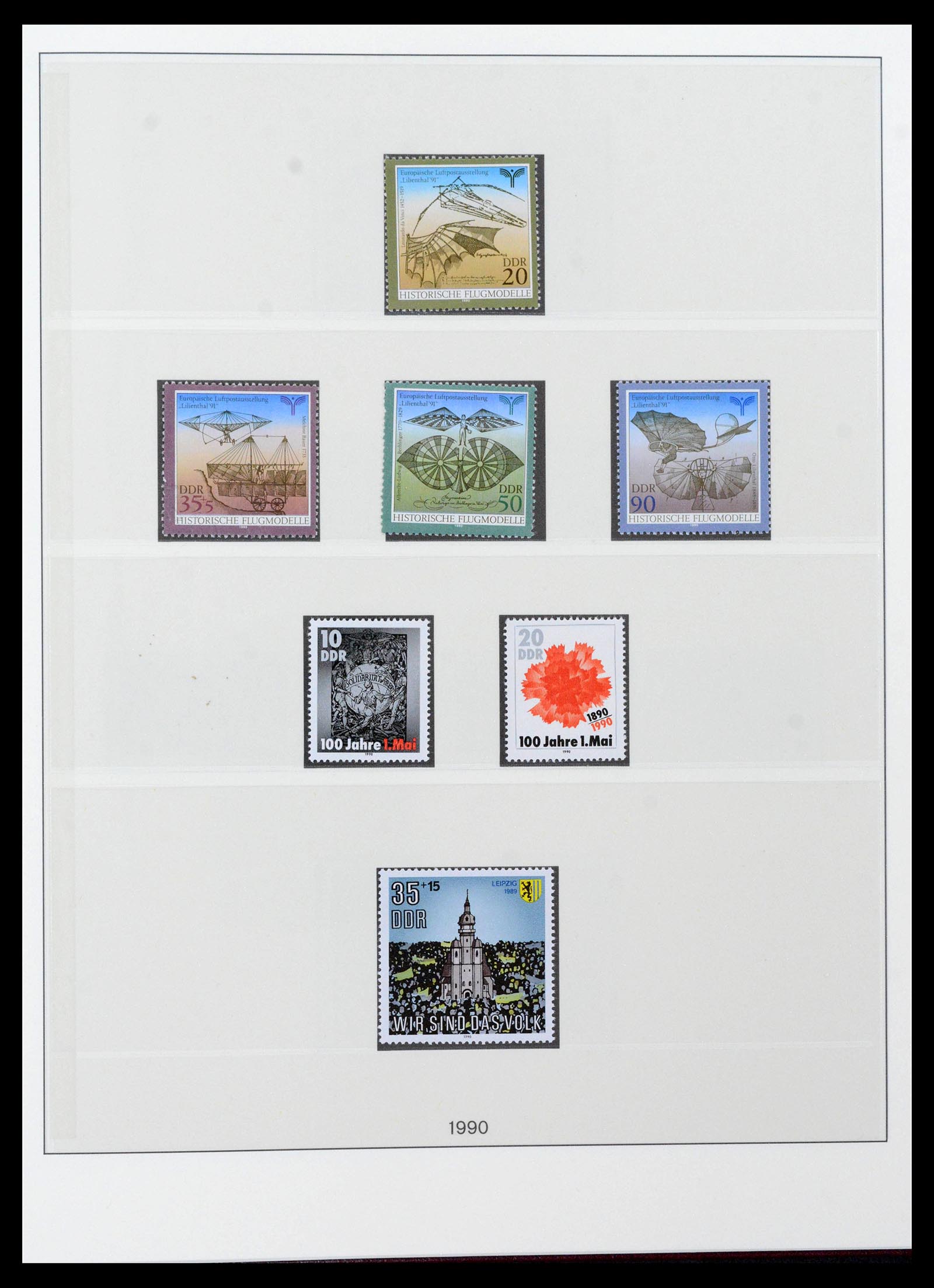 38652 0327 - Stamp collection 38652 GDR 1949-1990.