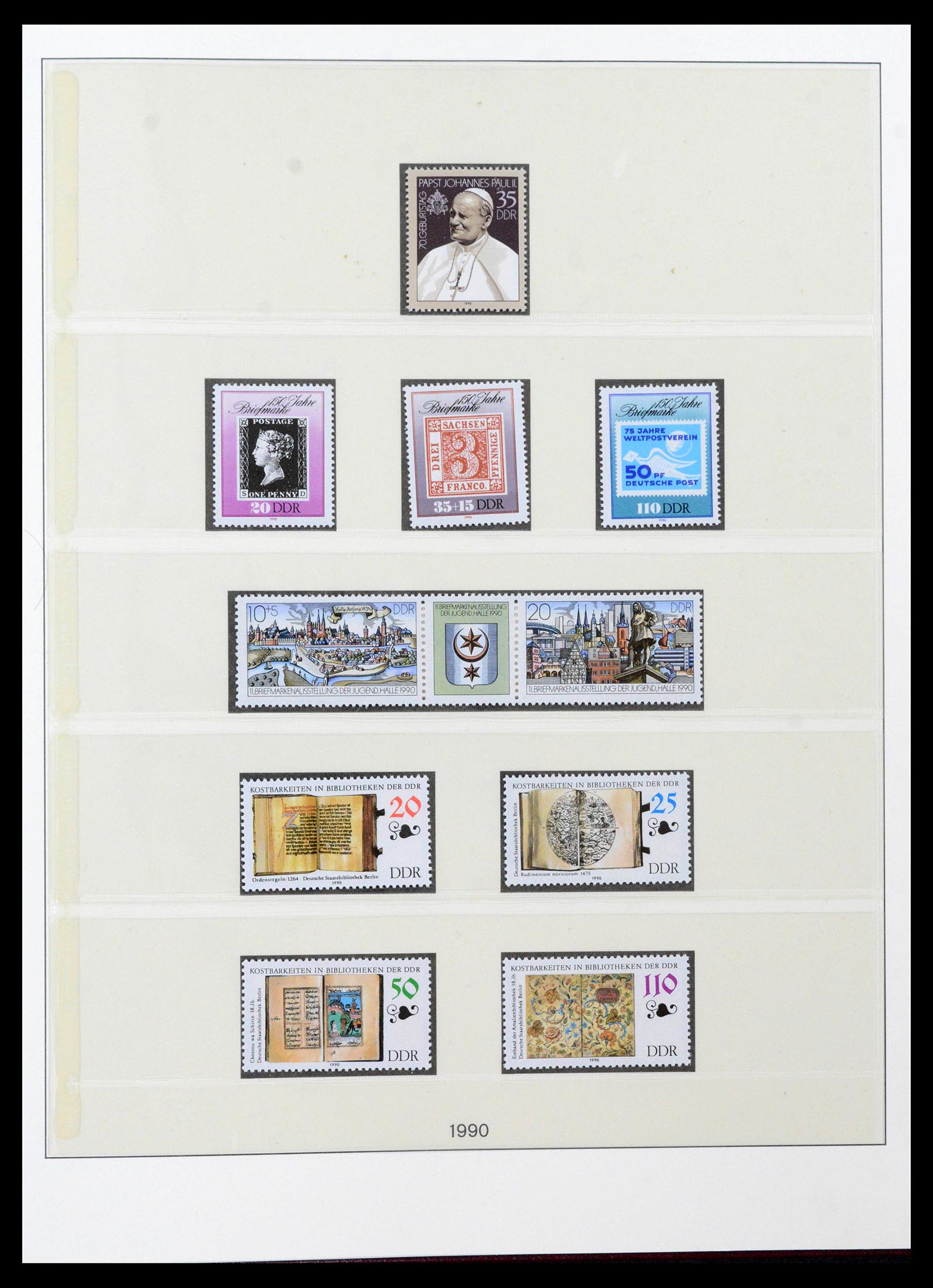 38652 0330 - Stamp collection 38652 GDR 1949-1990.