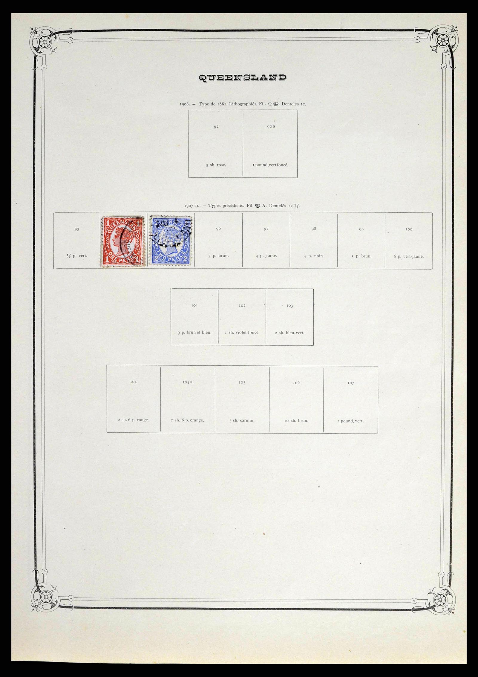 38656 0004 - Stamp collection 38656 Outside Europe 1860-1920.