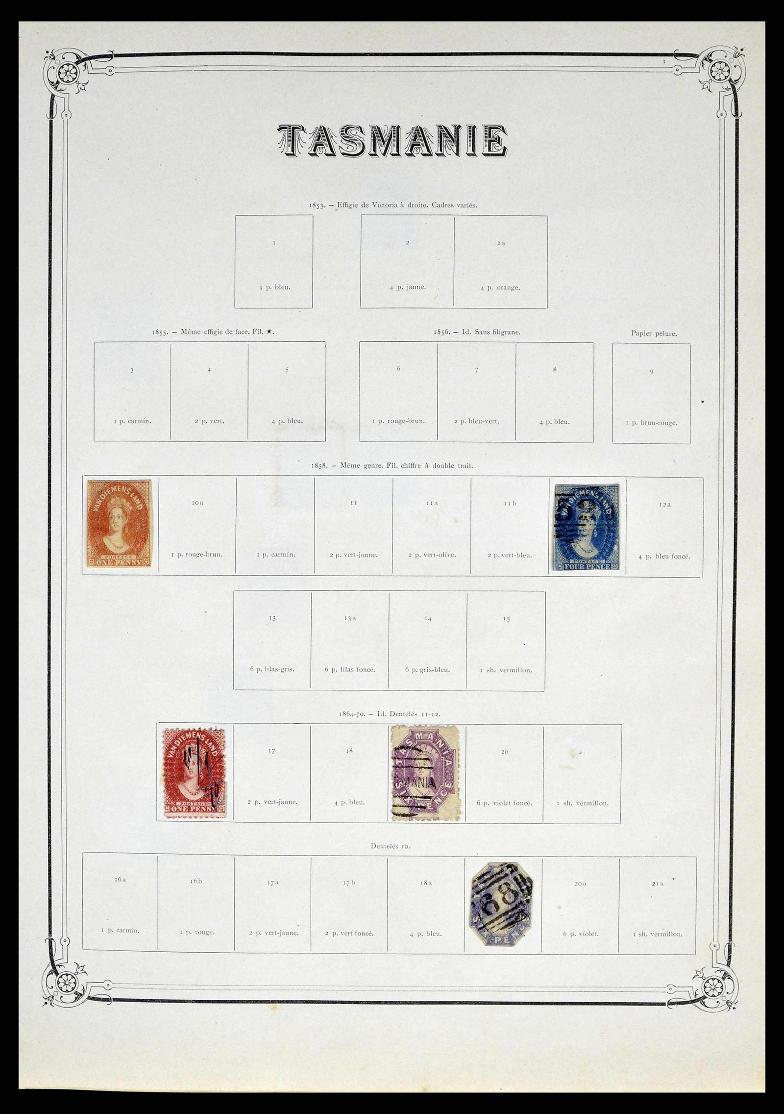 38656 0008 - Stamp collection 38656 Outside Europe 1860-1920.
