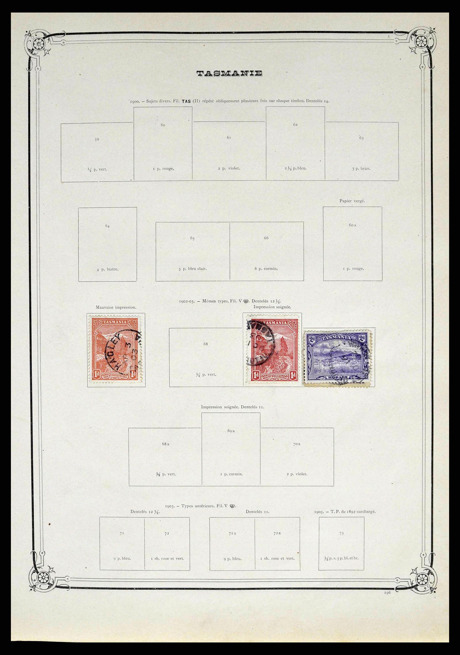 38656 0010 - Stamp collection 38656 Outside Europe 1860-1920.