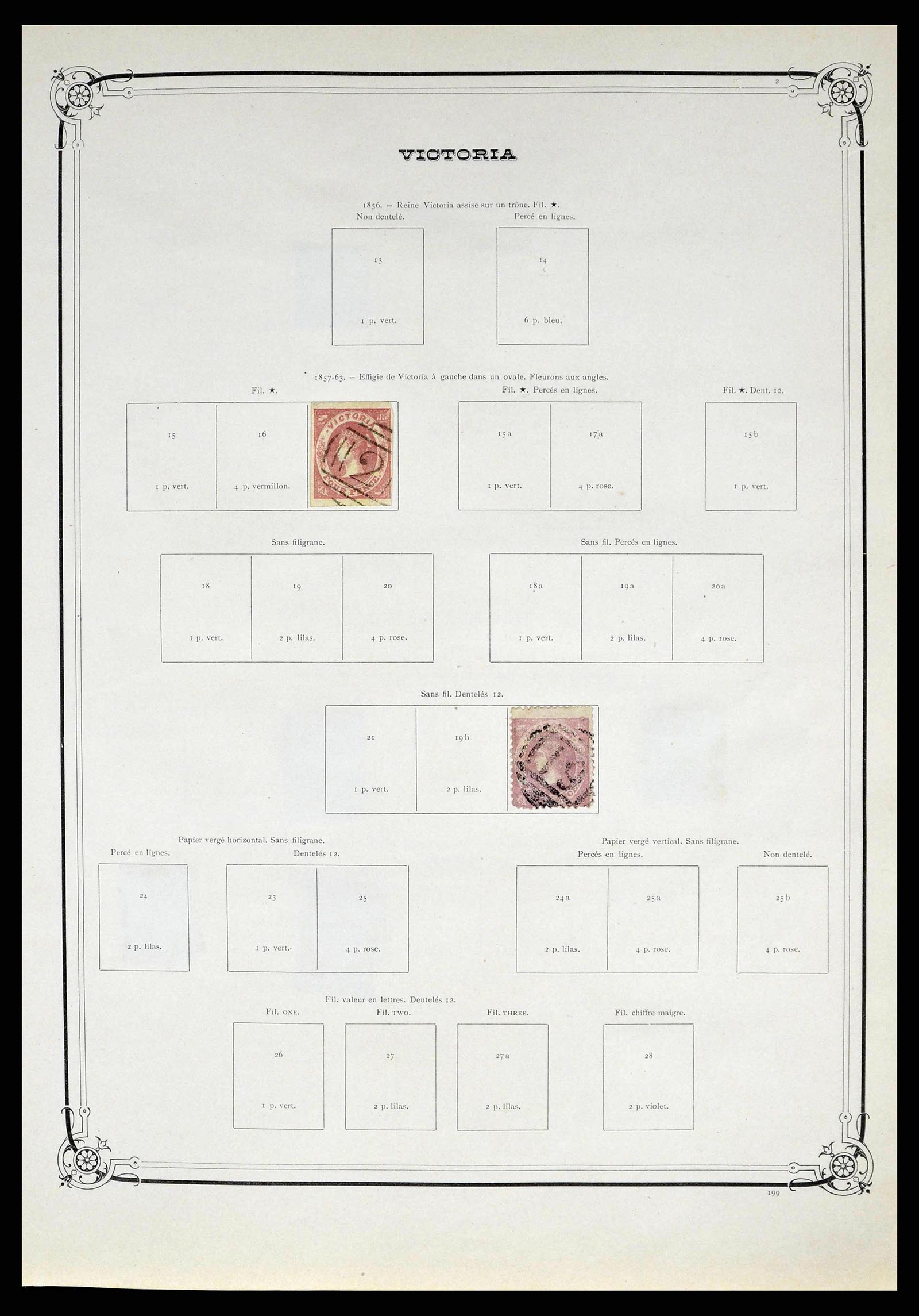 38656 0014 - Stamp collection 38656 Outside Europe 1860-1920.