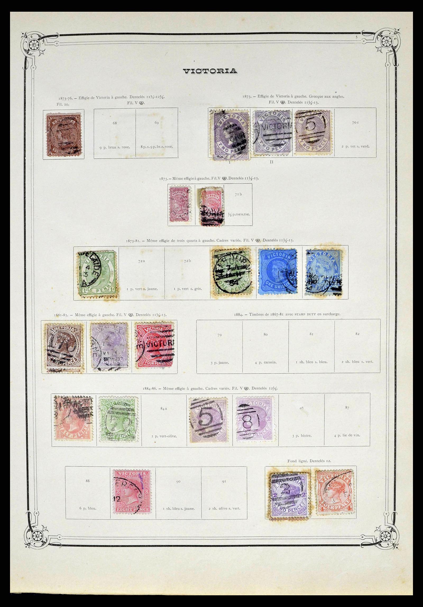 38656 0017 - Stamp collection 38656 Outside Europe 1860-1920.