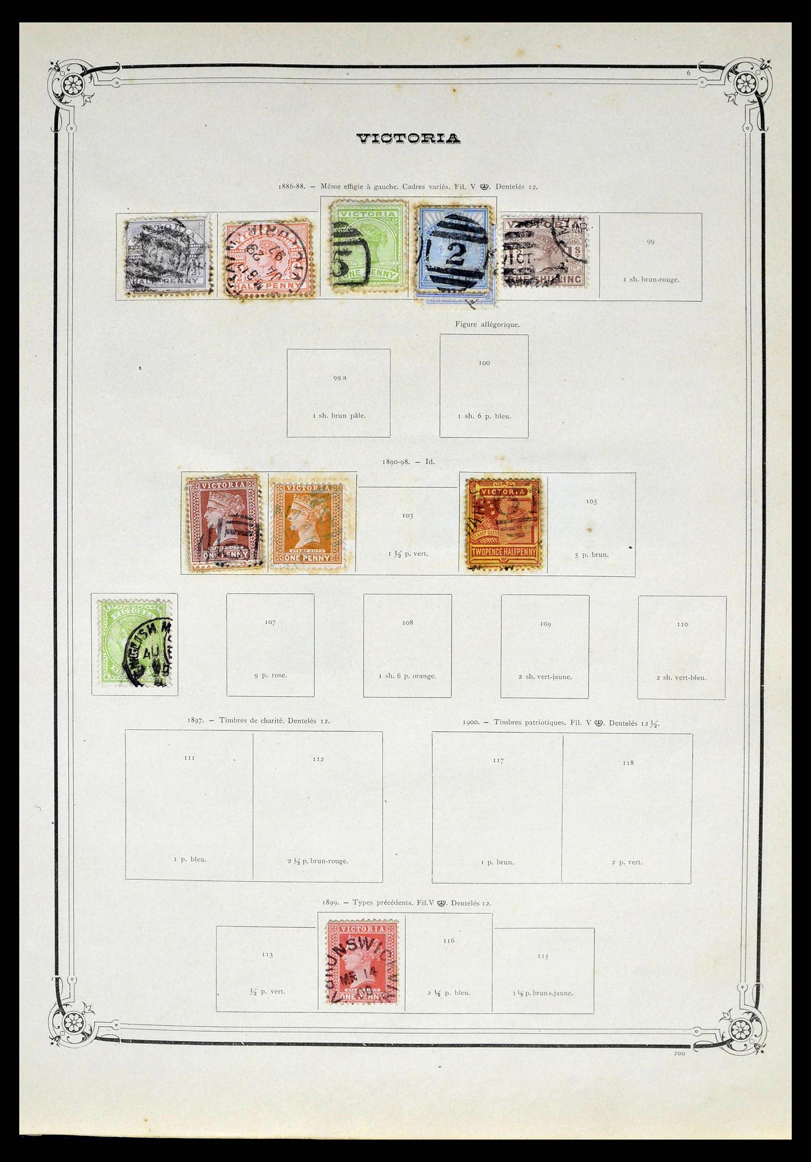 38656 0018 - Stamp collection 38656 Outside Europe 1860-1920.