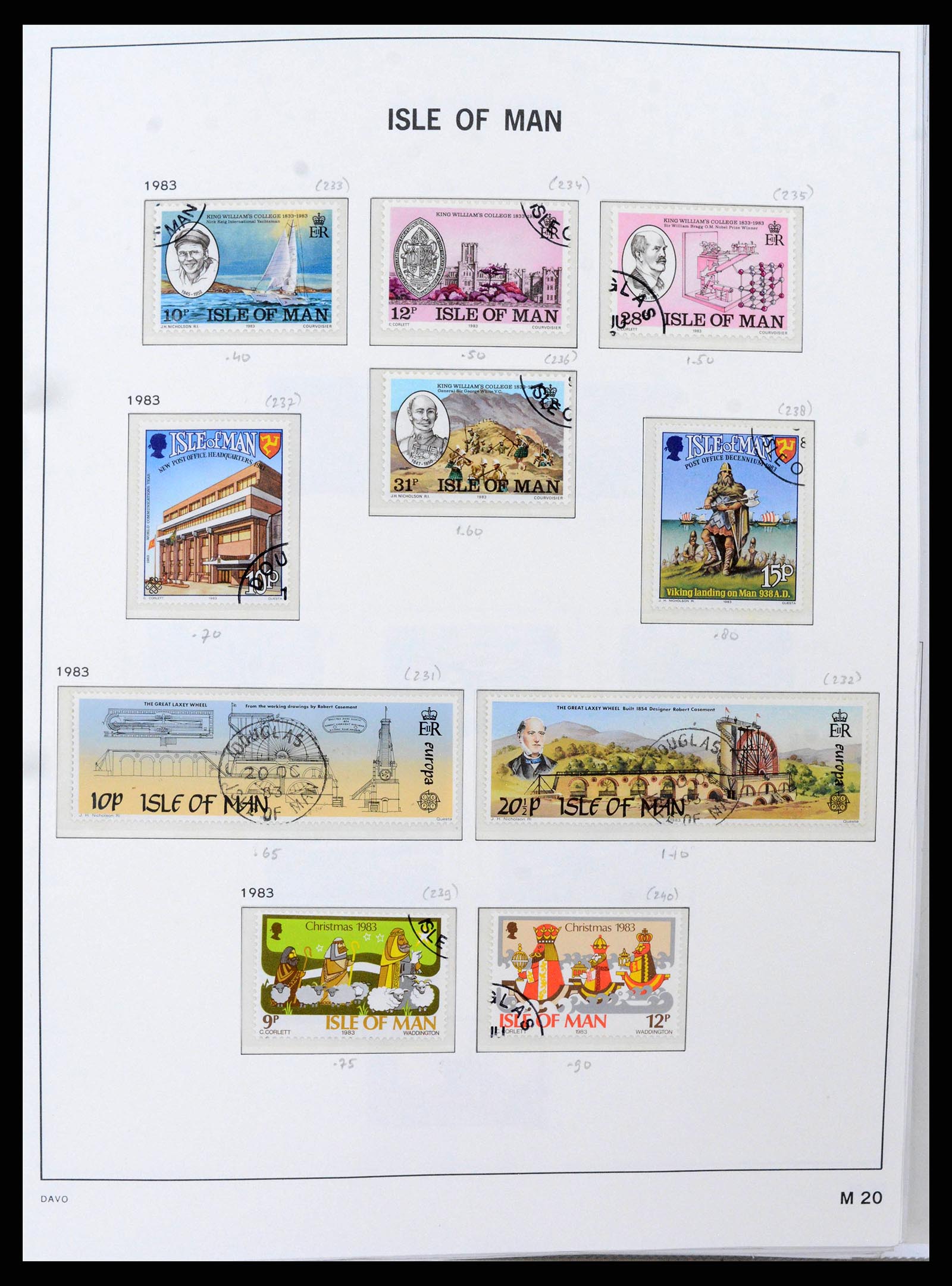 38659 0023 - Postzegelverzameling 38659 Isle of Man 1973-2005.