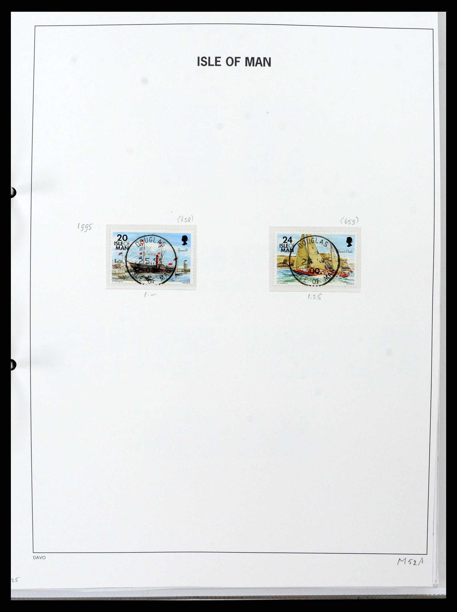 38659 0061 - Postzegelverzameling 38659 Isle of Man 1973-2005.