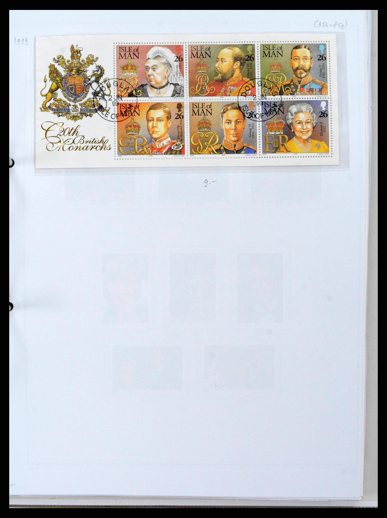 38659 0079 - Postzegelverzameling 38659 Isle of Man 1973-2005.