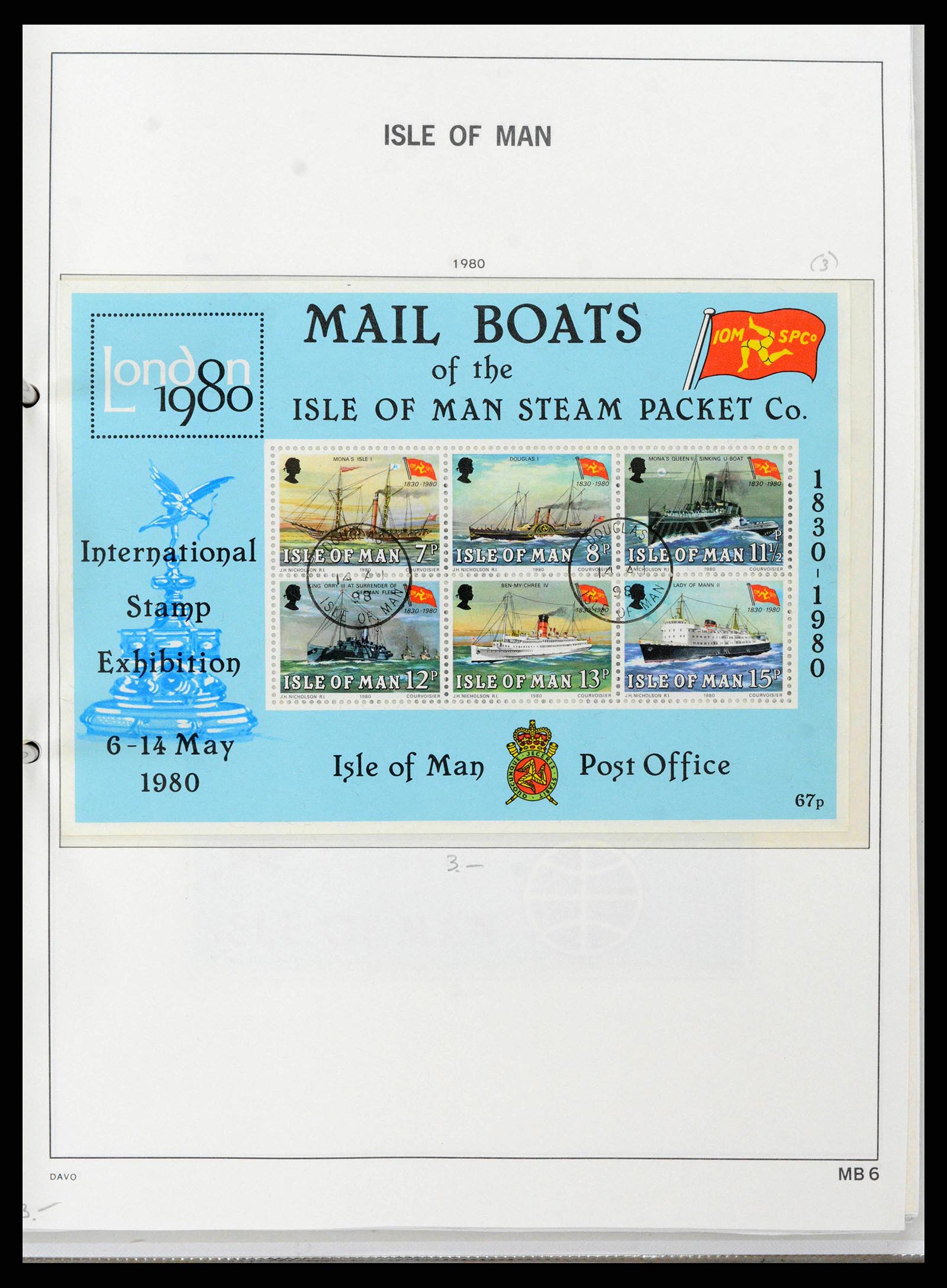 38659 0112 - Postzegelverzameling 38659 Isle of Man 1973-2005.
