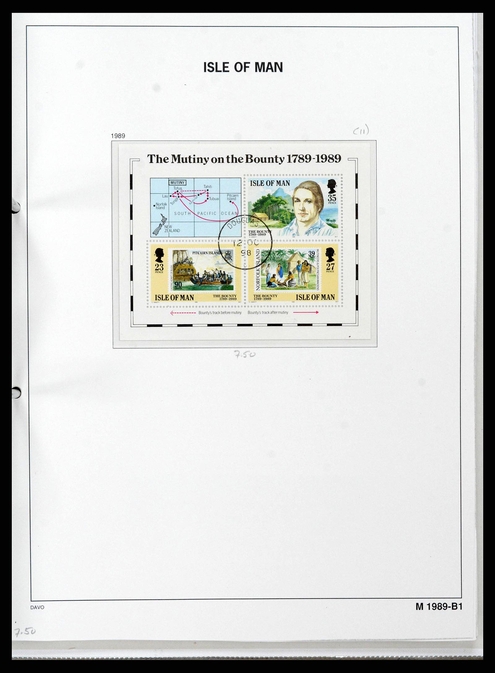 38659 0119 - Postzegelverzameling 38659 Isle of Man 1973-2005.