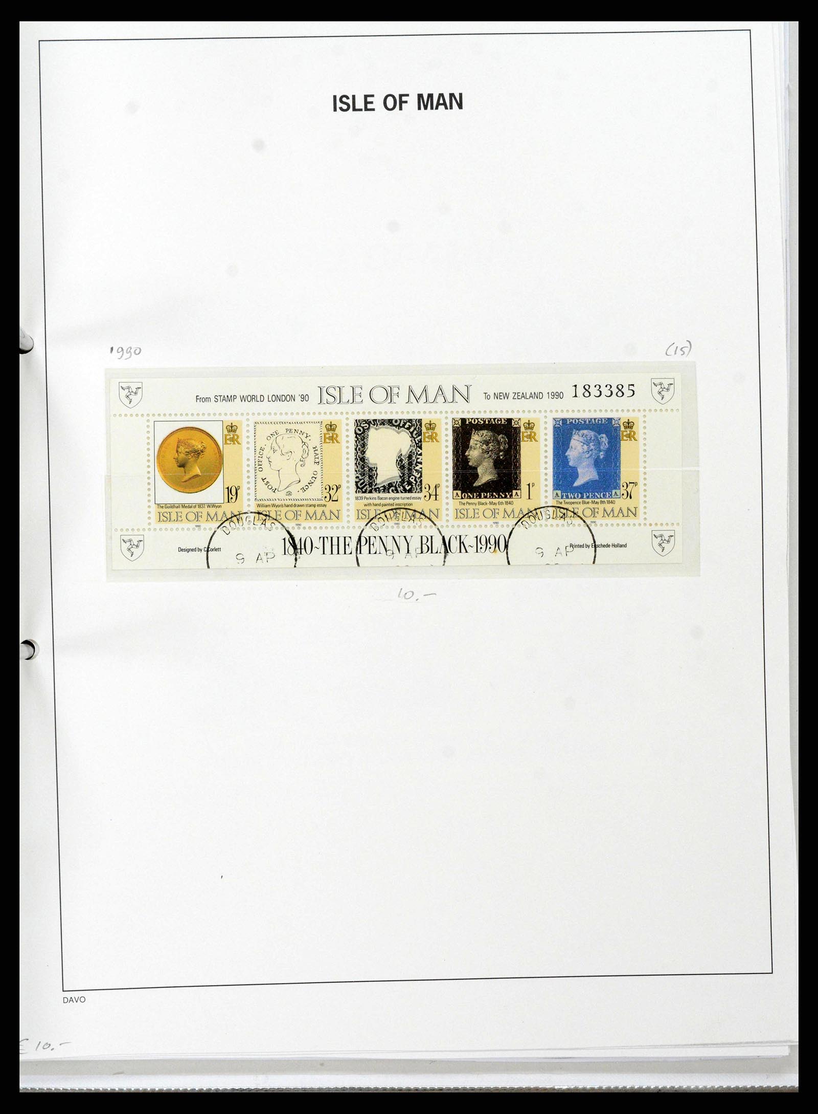 38659 0121 - Postzegelverzameling 38659 Isle of Man 1973-2005.