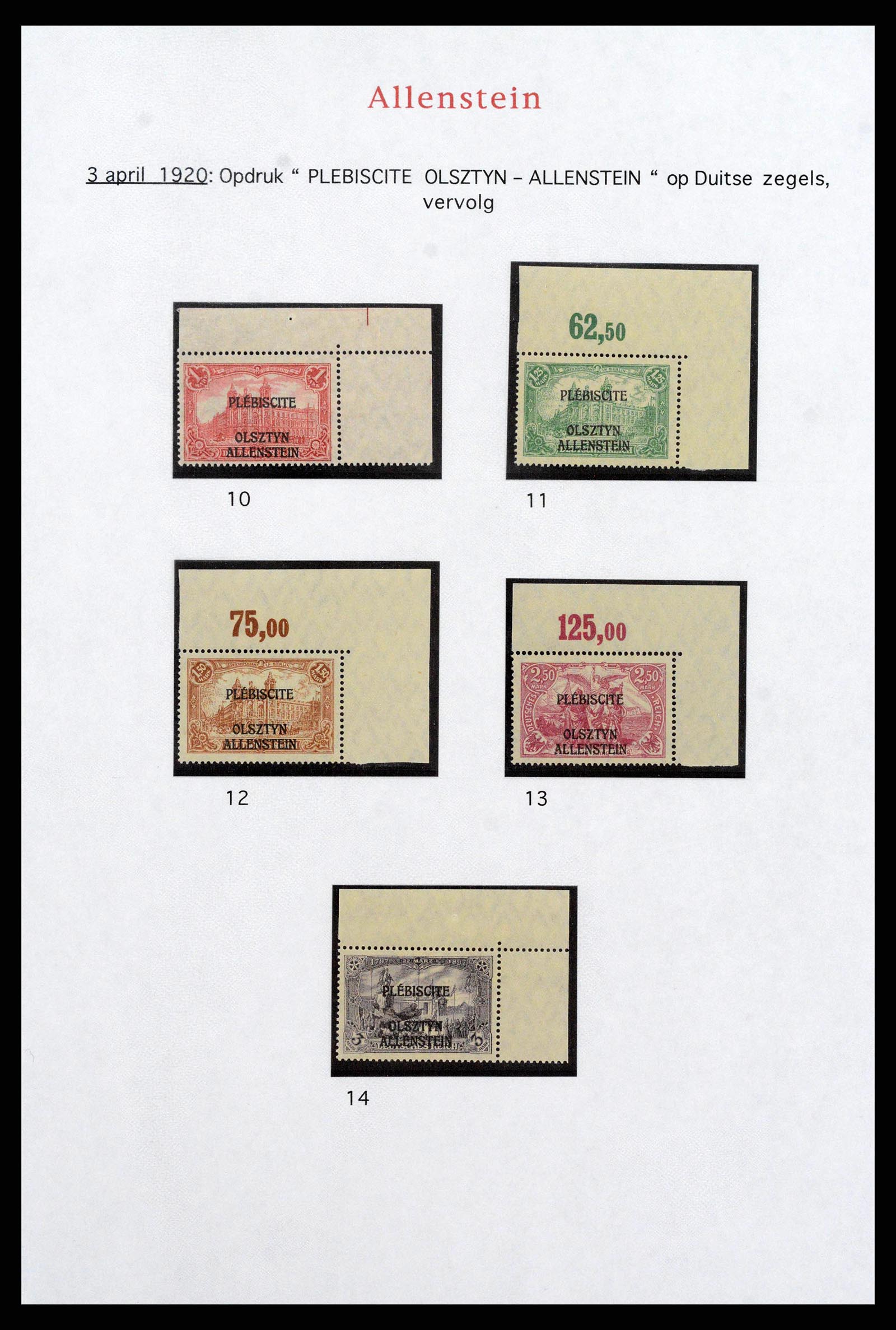 38660 0002 - Stamp collection 38660 German territories 1800 (!)-1939.