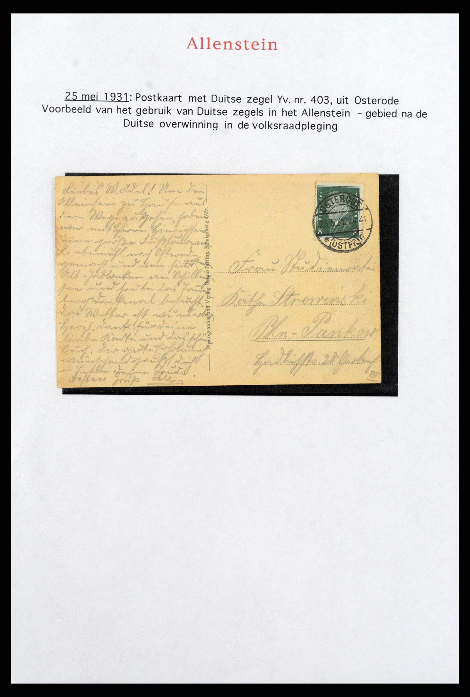 38660 0006 - Postzegelverzameling 38660 Duitse gebieden 1800 (!)-1939.