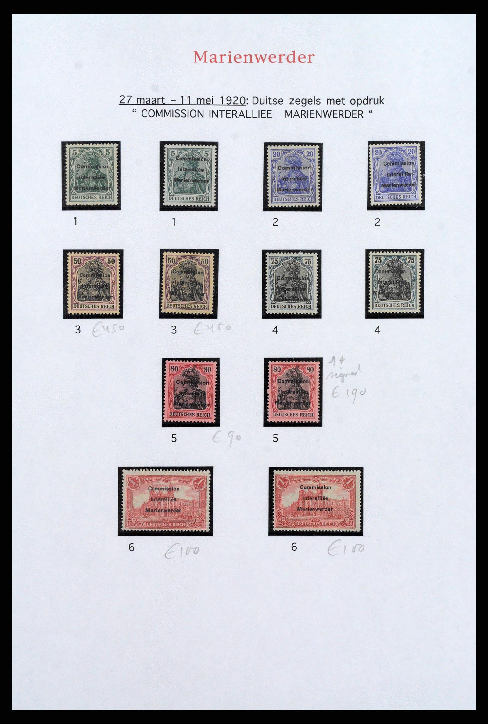 38660 0014 - Postzegelverzameling 38660 Duitse gebieden 1800 (!)-1939.