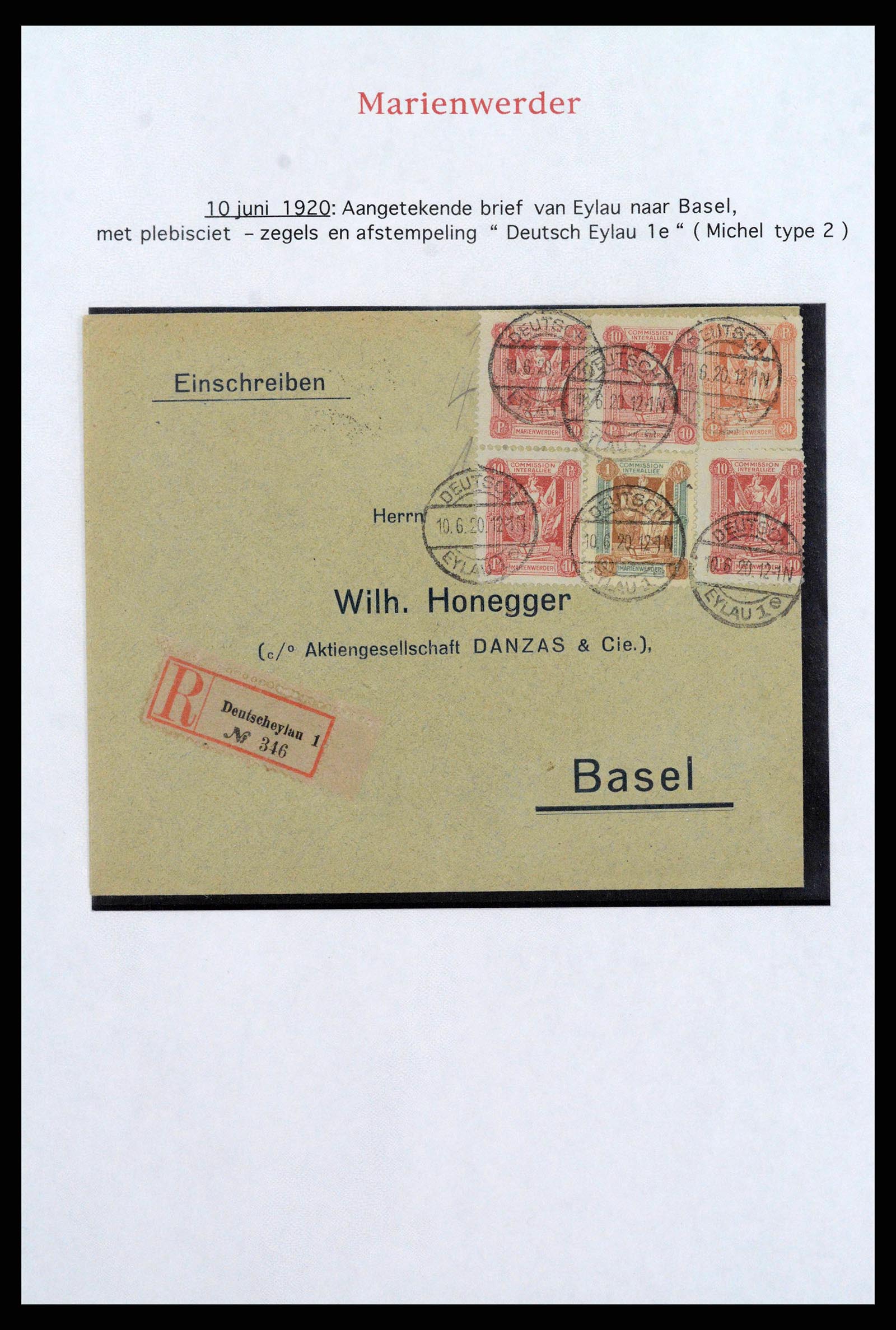 38660 0018 - Postzegelverzameling 38660 Duitse gebieden 1800 (!)-1939.