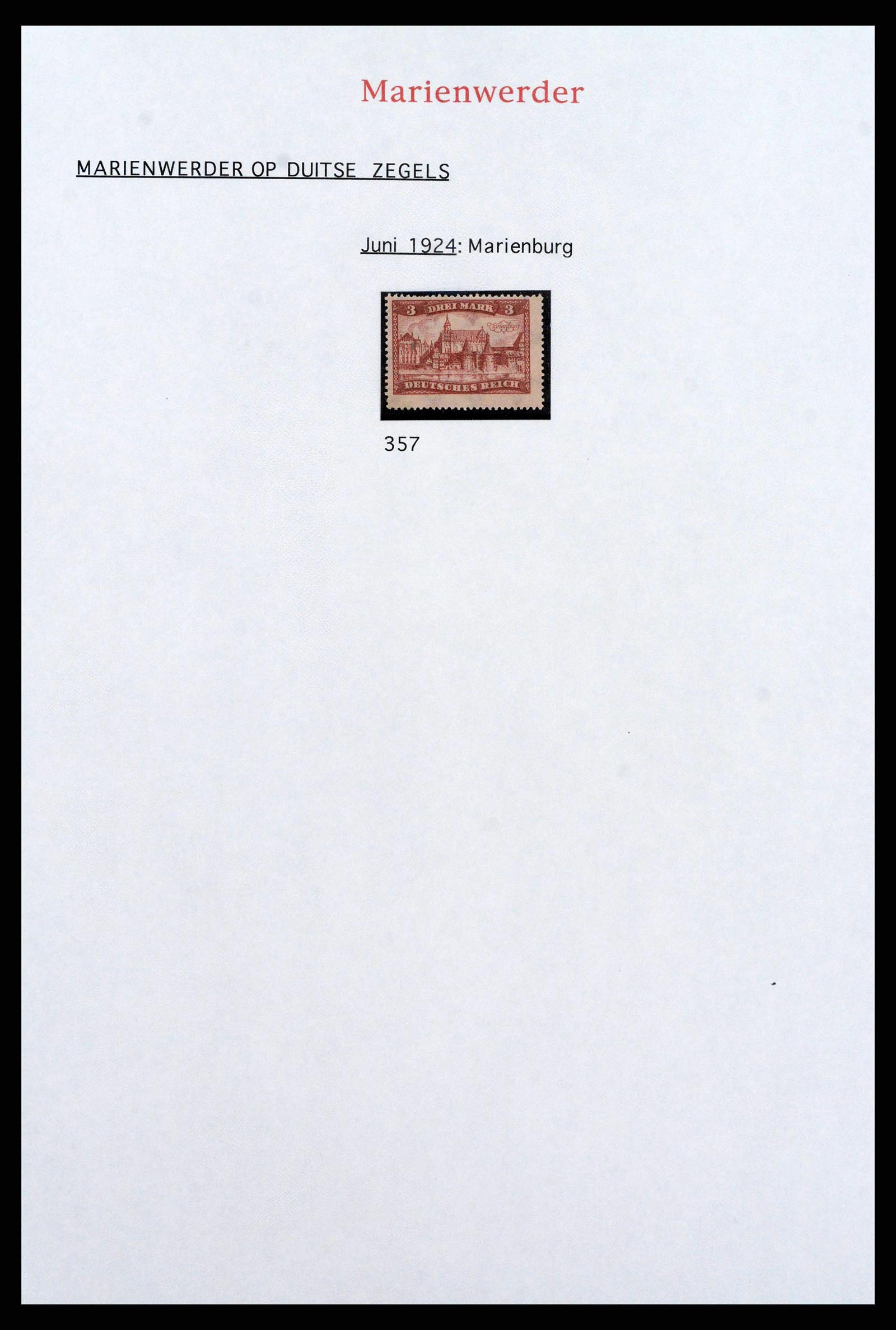 38660 0021 - Postzegelverzameling 38660 Duitse gebieden 1800 (!)-1939.