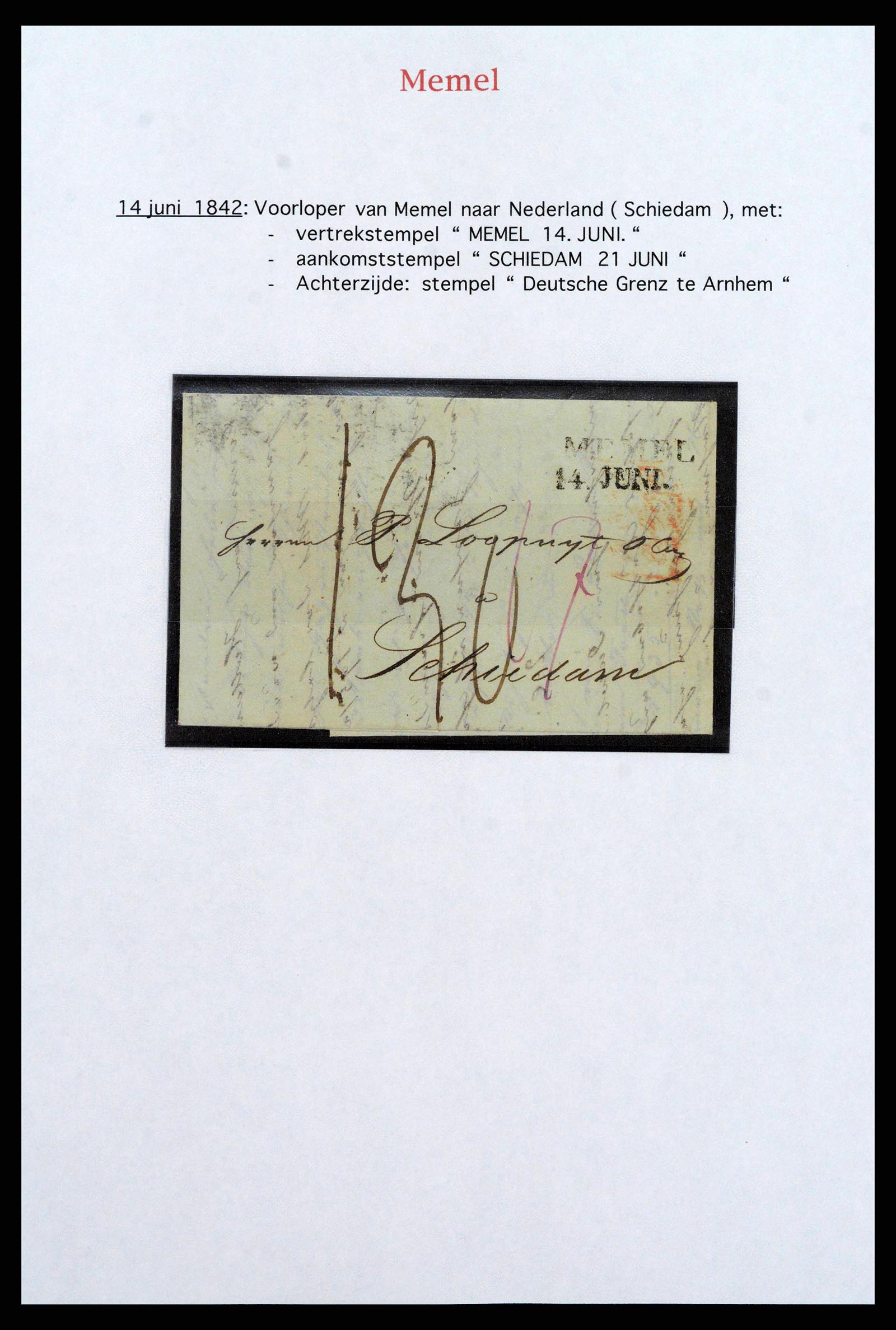 38660 0024 - Postzegelverzameling 38660 Duitse gebieden 1800 (!)-1939.